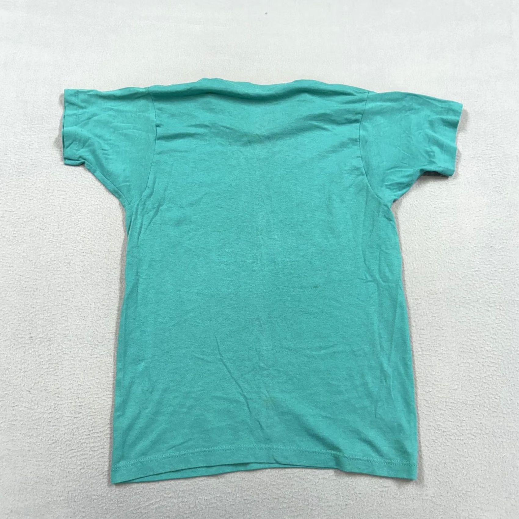 Vintage Vintage 50/50 Shirt Mens M Green Graphic Tee Short Sleeve Crew Neck 90s Size US M / EU 48-50 / 2 - 4 Thumbnail