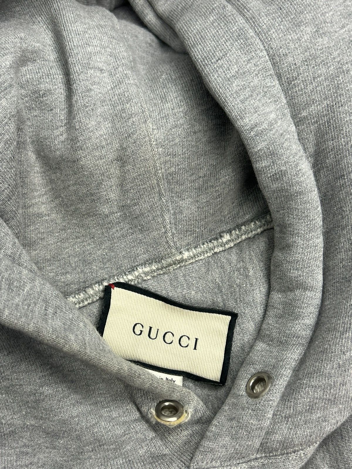 Gucci Gucci “The Face” Grey Hoodie – Box Logo Style – Size M Size US M / EU 48-50 / 2 - 19 Thumbnail