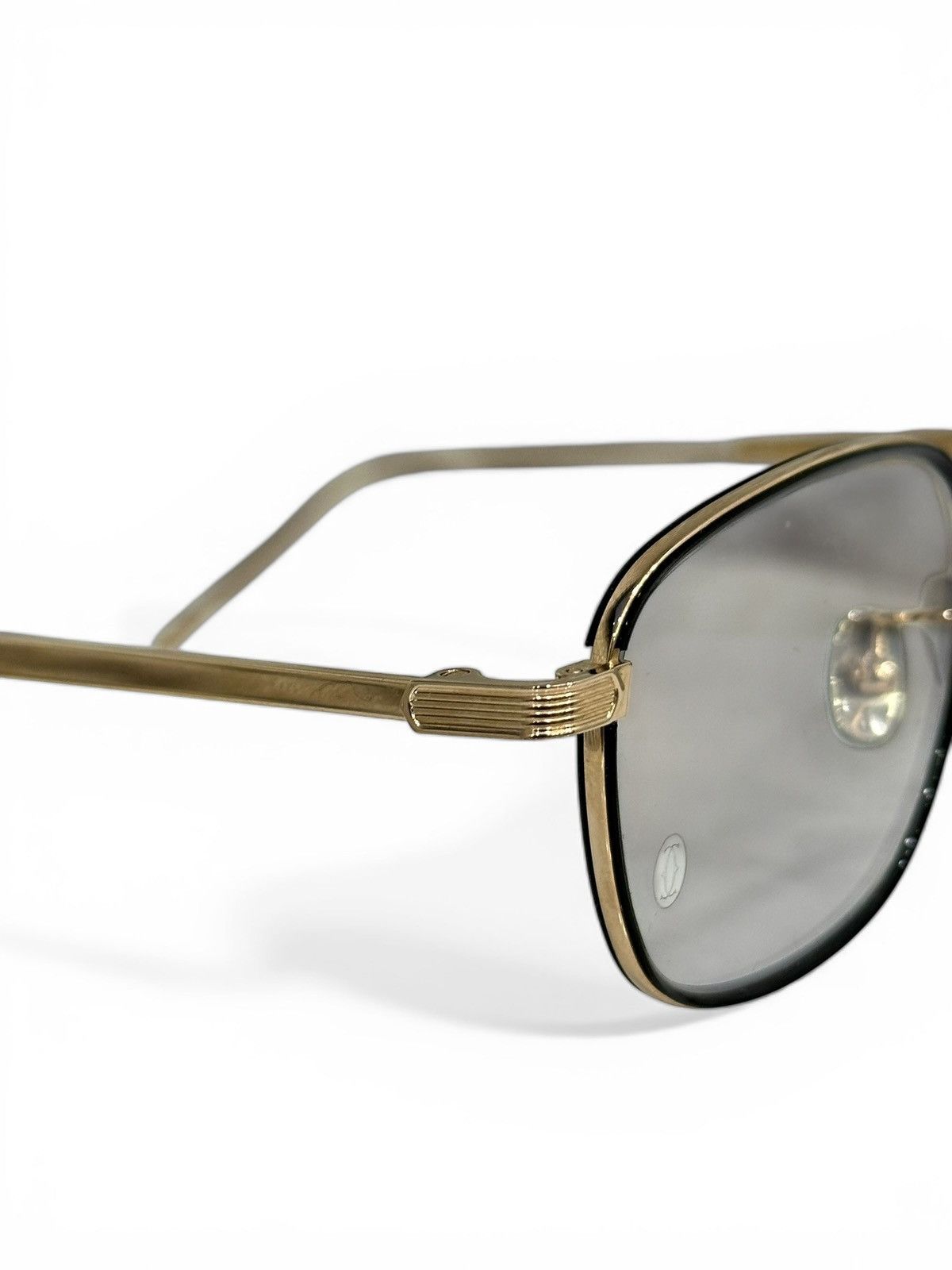 Cartier Cartier C Demo Square Eyeglasses Size ONE SIZE - 4 Thumbnail