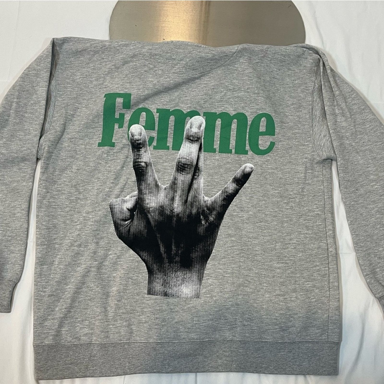Homme + Femme La Grey and Green Homme Femme Hoodie Men’s XL NWT Size US XL / EU 56 / 4 - 4 Thumbnail