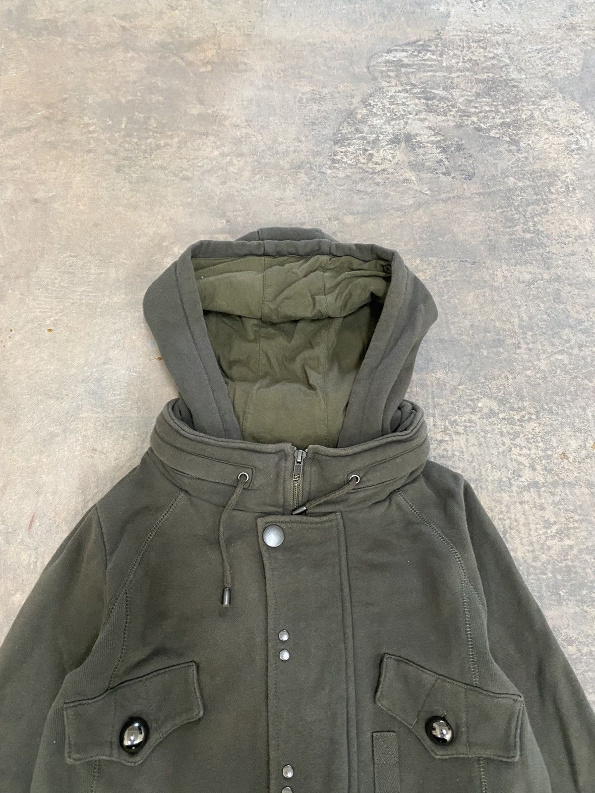 Le Grande Bleu (L.G.B.) Vintage CC Cross Bono Long Jacket Military Lgb punk grunge Size US S / EU 44-46 / 1 - 6 Thumbnail