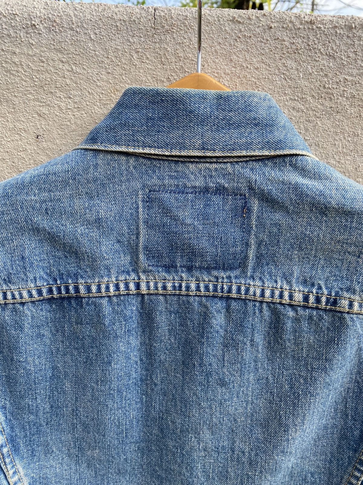 Levi's × Levi's Vintage Clothing × Vintage size 40 vintage levi's 71557 big E trucker denim jacket Size US L / EU 52-54 / 3 - 3 Thumbnail