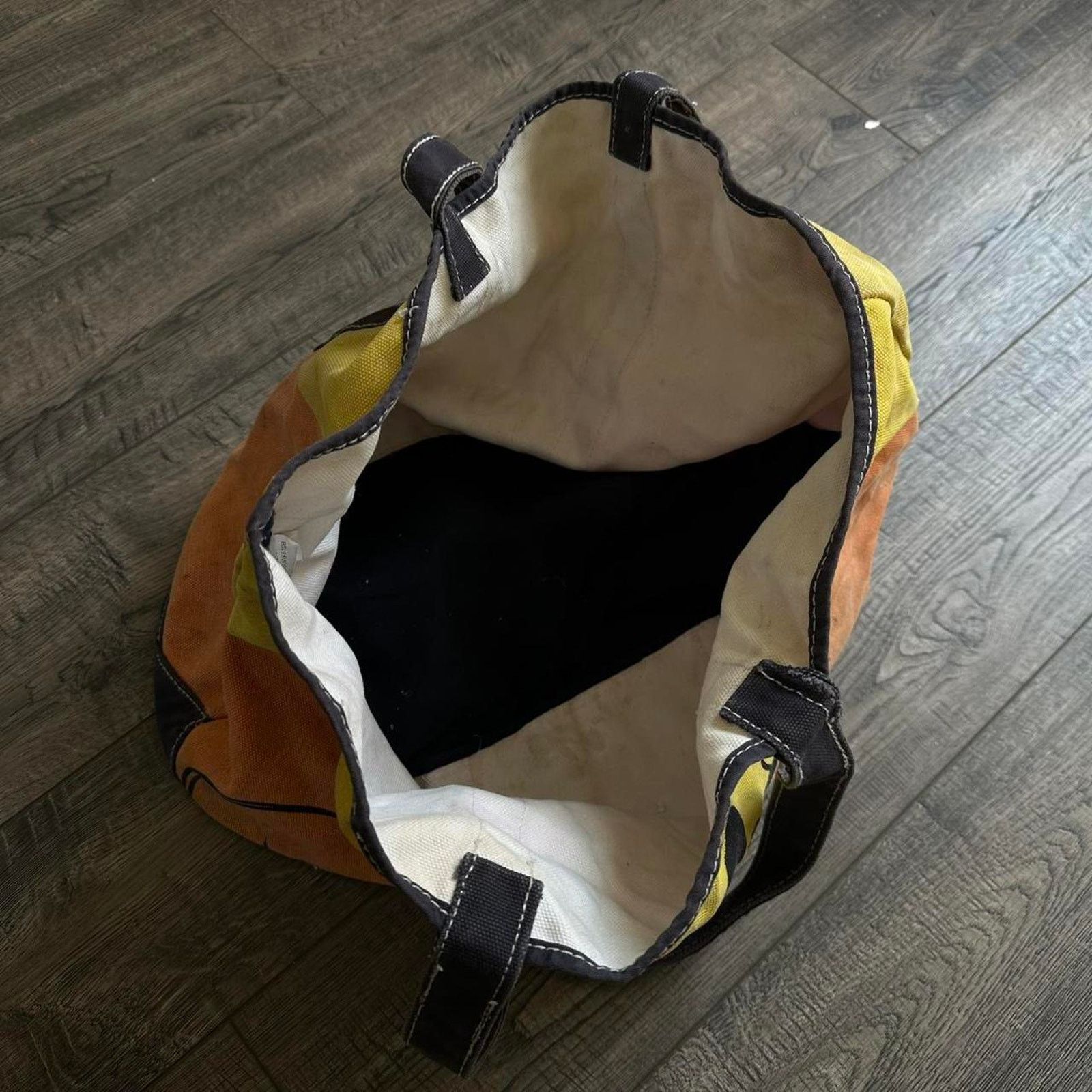 Disney × Vintage Vintage Canvas Disneyland Disney Mickey Mouse Tote Bag Size ONE SIZE - 7 Thumbnail