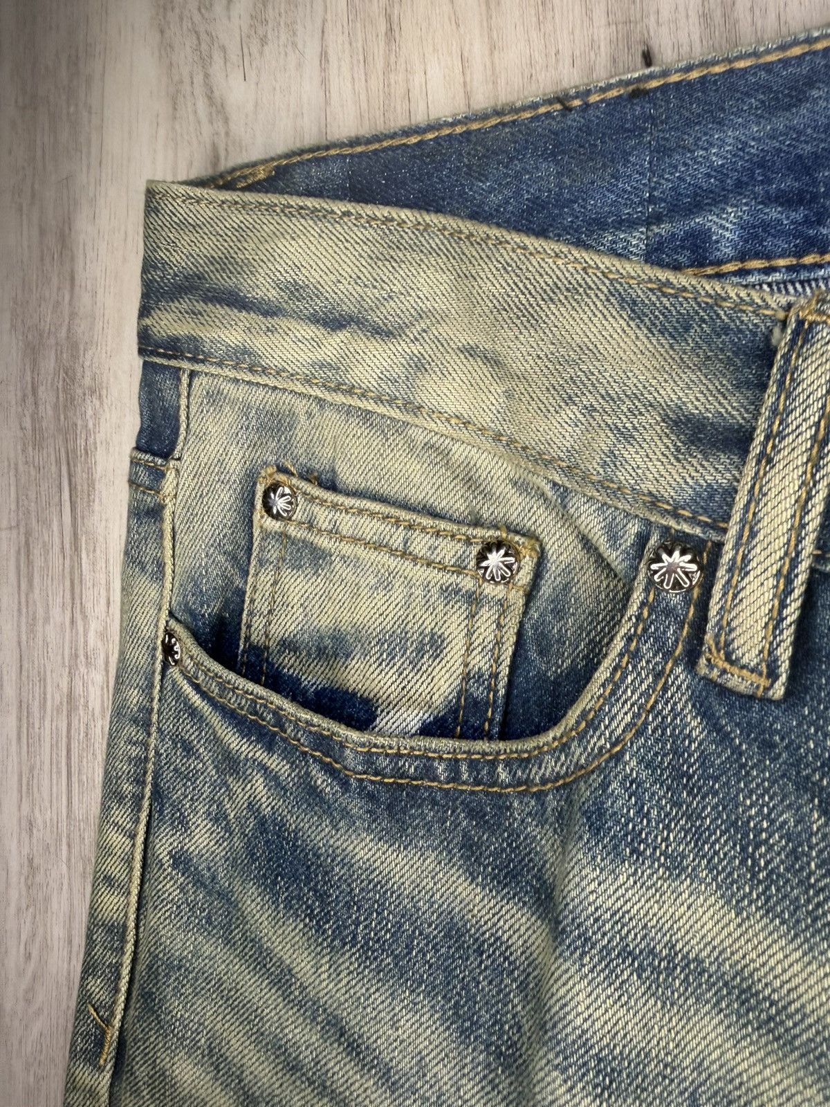LOSTSHDWS LOSTSHDWS “Titanium Dirty Denim” sz 34 NWT Size US 34 / EU 50 - 7 Thumbnail