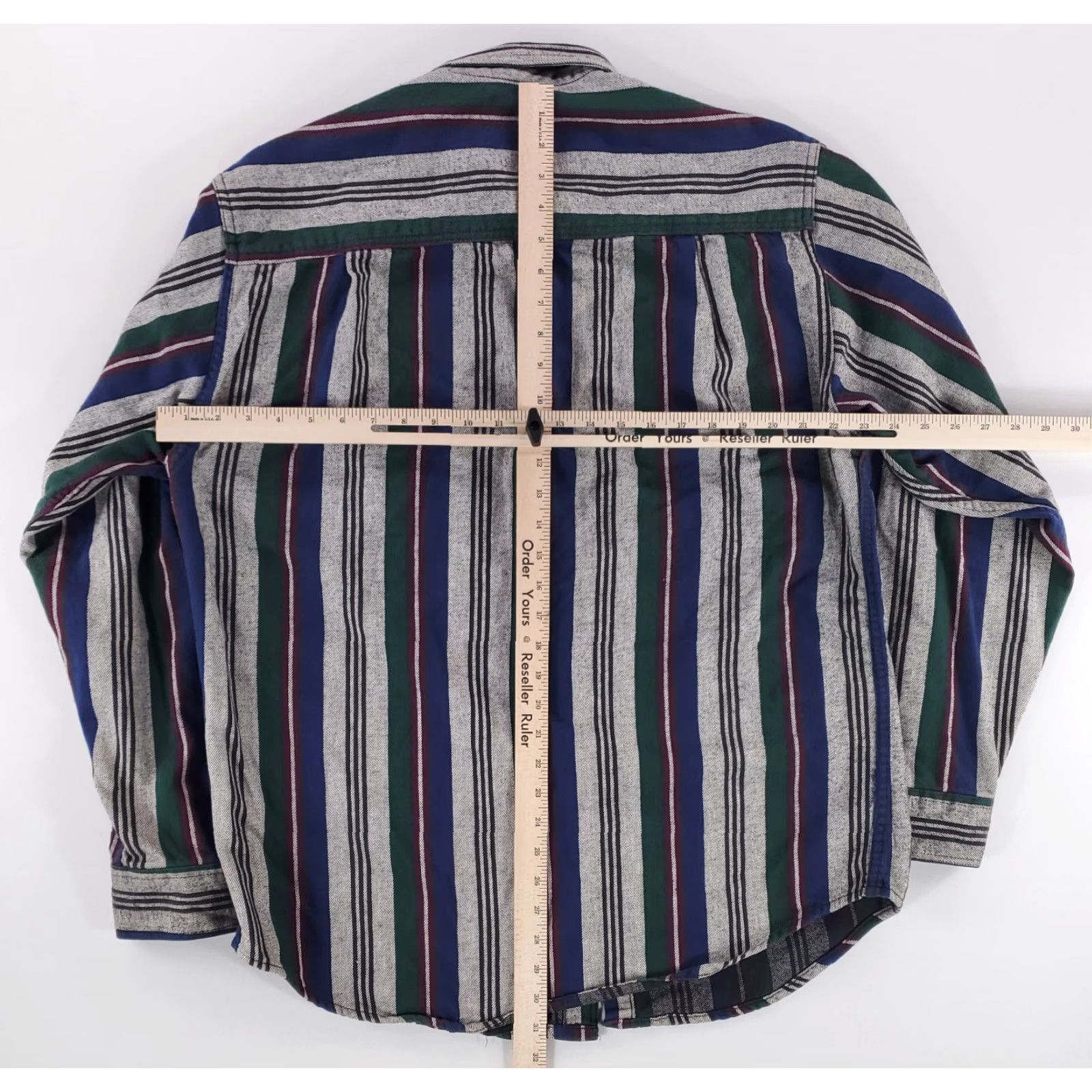 Eddie Bauer Eddie Bauer McKinley Flannel Button Up Shirt Serape Blanket Made USA Mens XLT Multicolor USA Button-Up Shirt Mens XLT Flannel Long Sleeve Size US XL / EU 56 / 4 - 5 Thumbnail