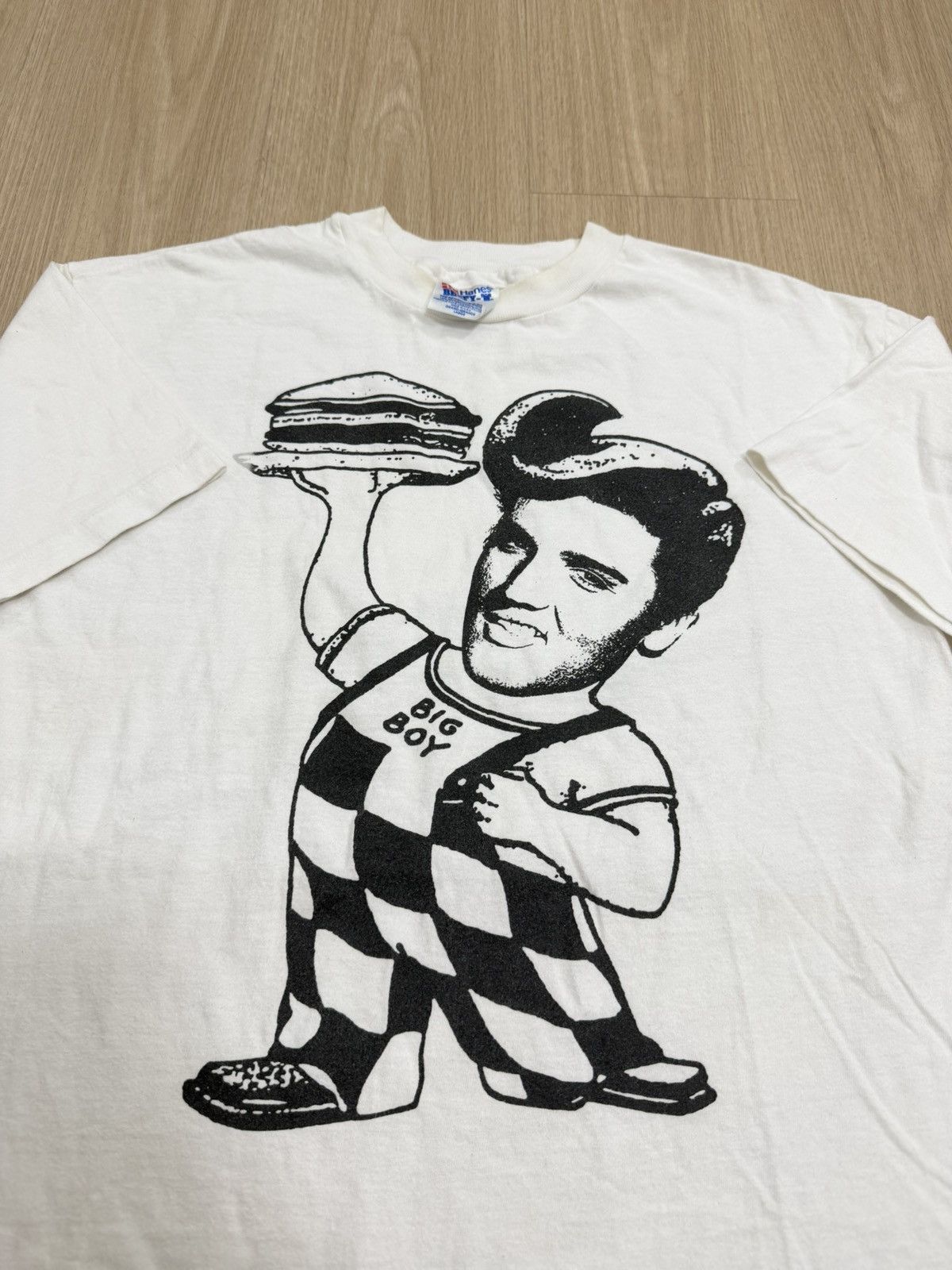 Other Vintage bigboy parody evis t-shirt Size US L / EU 52-54 / 3 - 1 Thumbnail