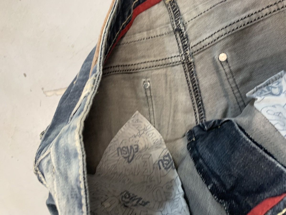 Japanese Brand Vintage Evisu inspired emboridered denim Size US 34 / EU 50 - 7 Thumbnail