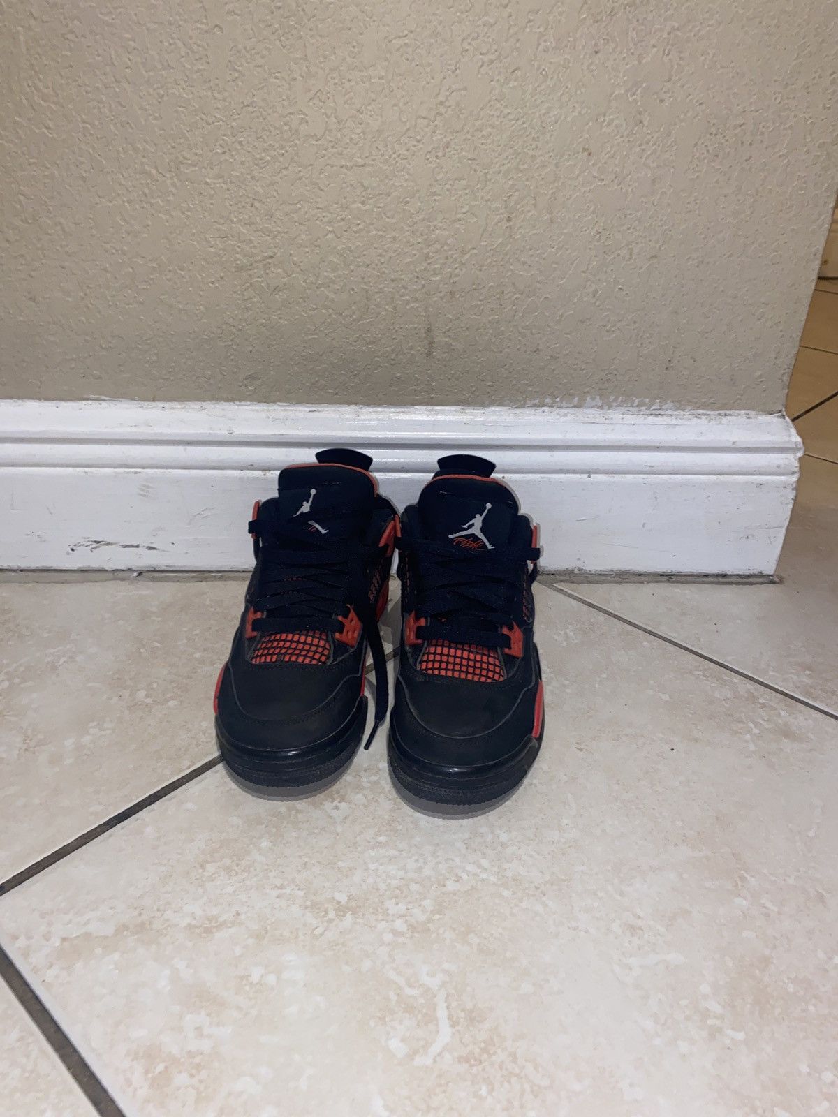 Jordan Brand × Nike Jordan 4 Red thunders Size US 4 / IT 34 - 4 Thumbnail