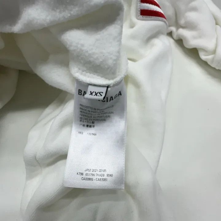 Balenciaga Balenciaga Balenciaga NASA Logo Hoodie for Men -2507 Size US XXS / EU 40 - 4 Thumbnail