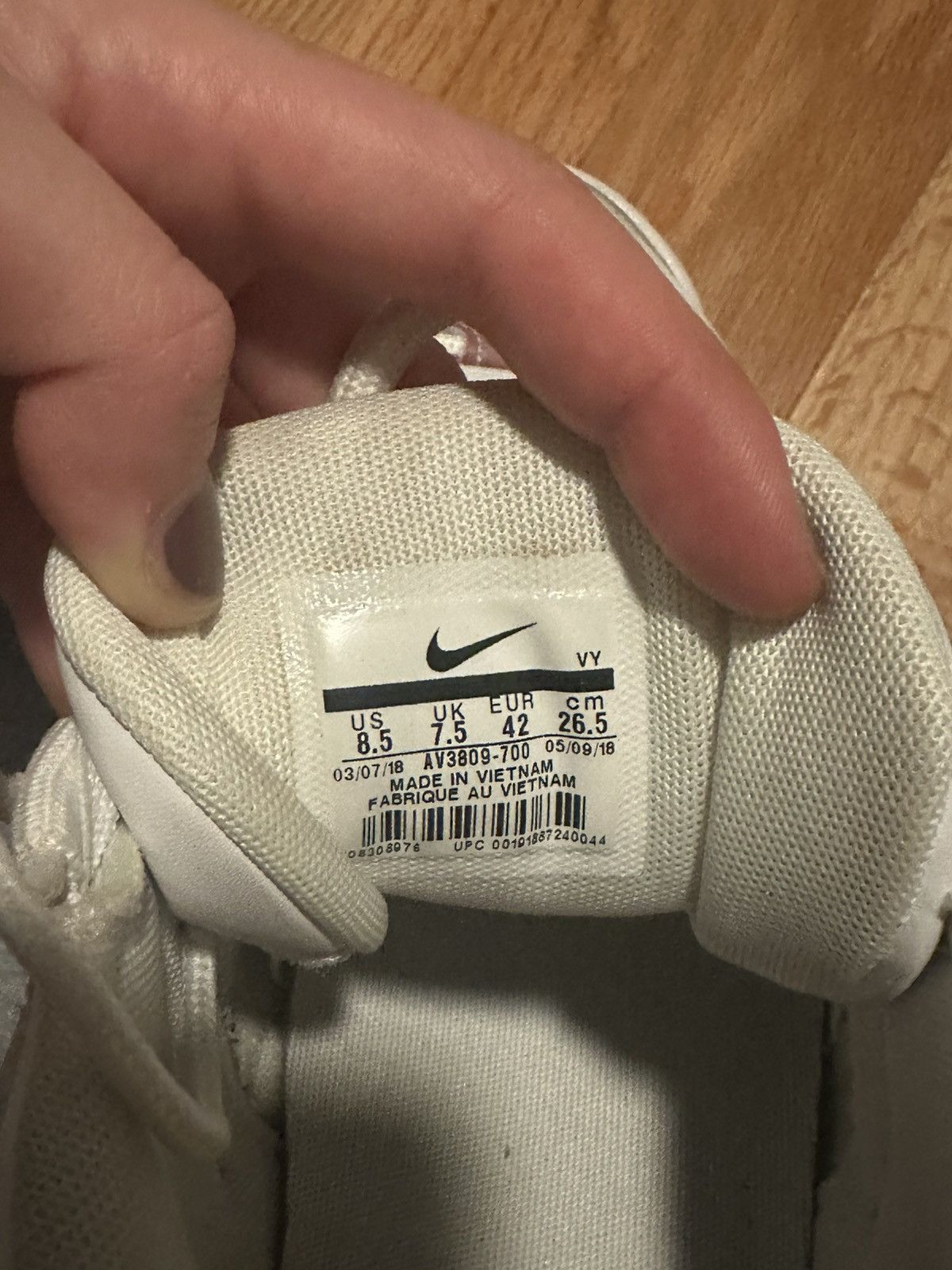 Nike Nike Air Uptempo UK Retro 2018 men’s 8.5 Size US 8.5 / EU 41-42 - 6 Thumbnail