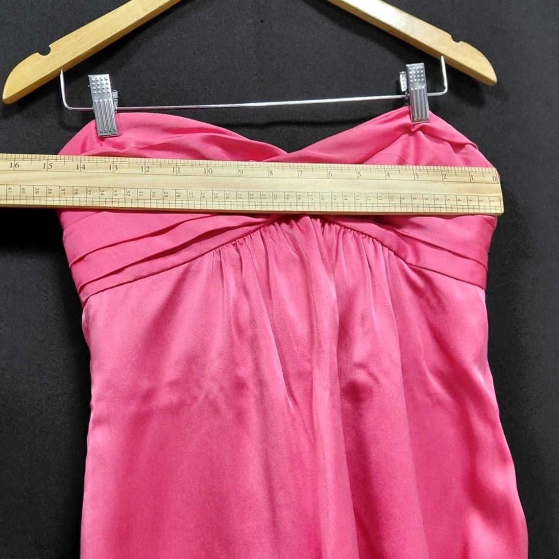 Bcbgmaxazria BCBGMAXAZRIA Pink Strapless Dress Solid Sleeveless Knee Length Size 8 Women Formal Party/Cocktail Dress Men? Size M / US 6-8 / IT 42-44 - 5 Thumbnail