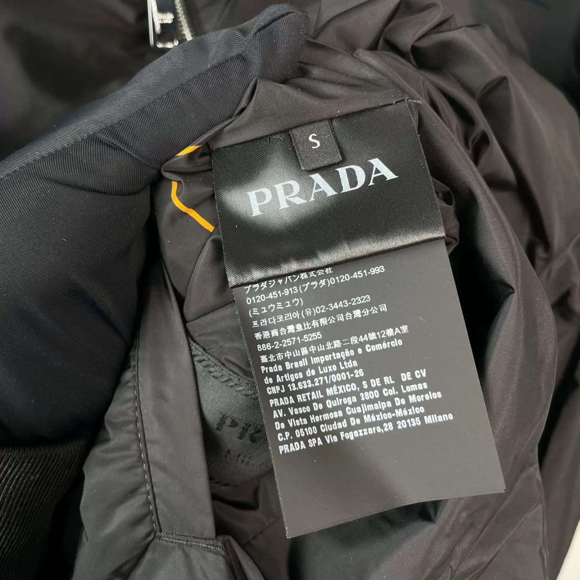 Prada Prada Nylon Double-Faced Jacket S Black Size US S / EU 44-46 / 1 - 4 Thumbnail