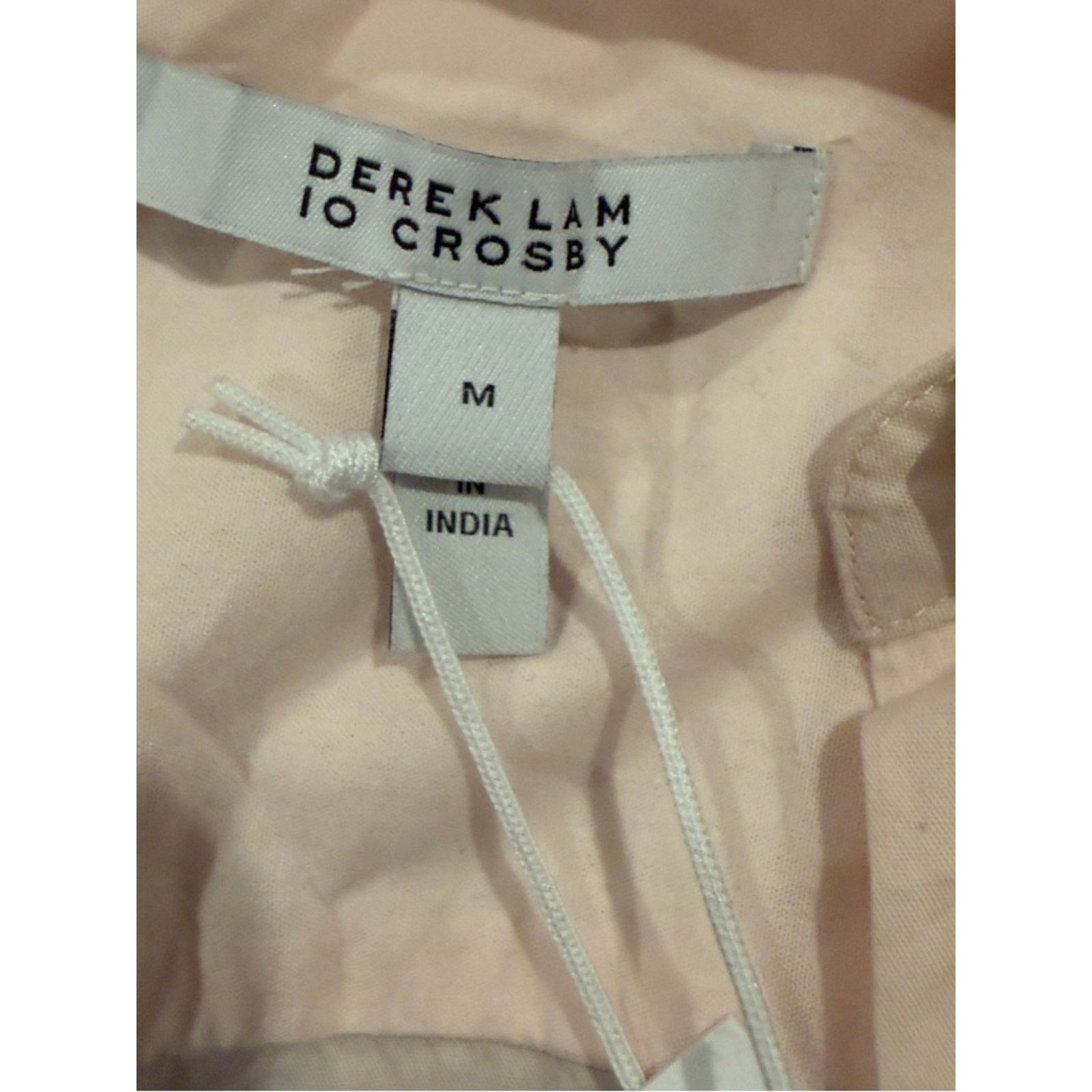 Derek Lam 10 Crosby Derek Lam 10 Crosby Valera Pleated Cotton-Blend Shirt Size M / US 6-8 / IT 42-44 - 7 Thumbnail