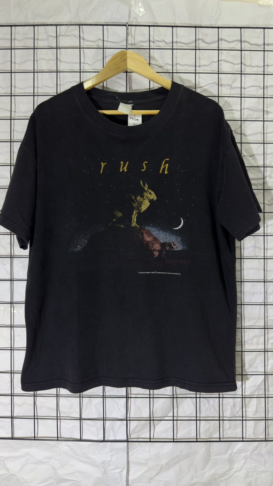 Band Tees Vintage 1993 rush band tee shirt Size US XL / EU 56 / 4 - 1 Thumbnail