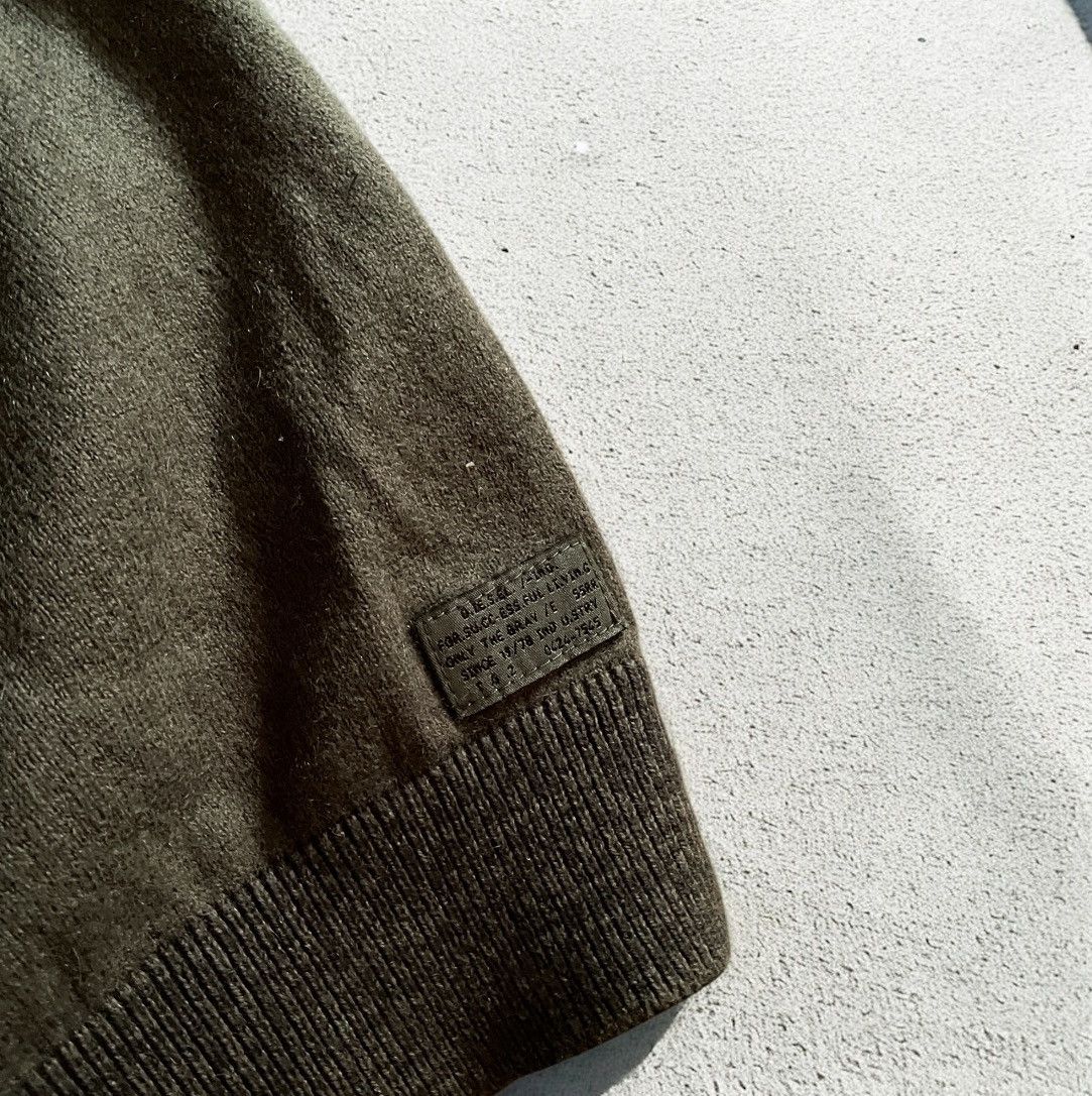 Diesel × Vintage Vintage Diesel style distressed y2k sweater Size US L / EU 52-54 / 3 - 5 Thumbnail