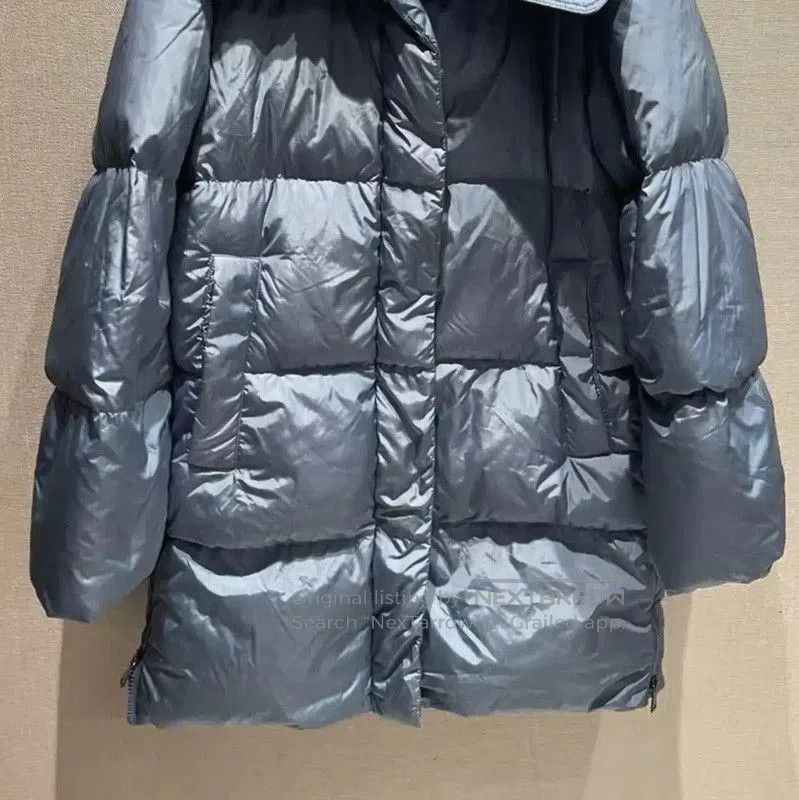 Max Mara MaxMara Blue Women's Down Jacket . Size S / US 4 / IT 40 - 7 Thumbnail