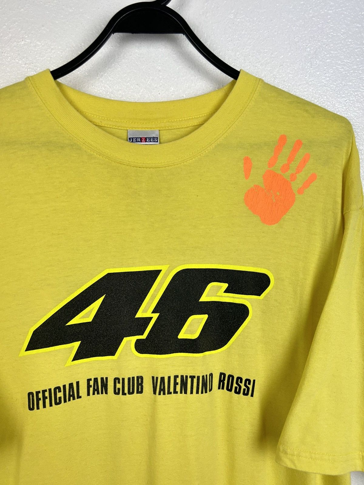 Formula 1 90s Vintage Valentino Rossi MotoGP The Doctor Fan Club Tee Size US L / EU 52-54 / 3 - 2 Thumbnail