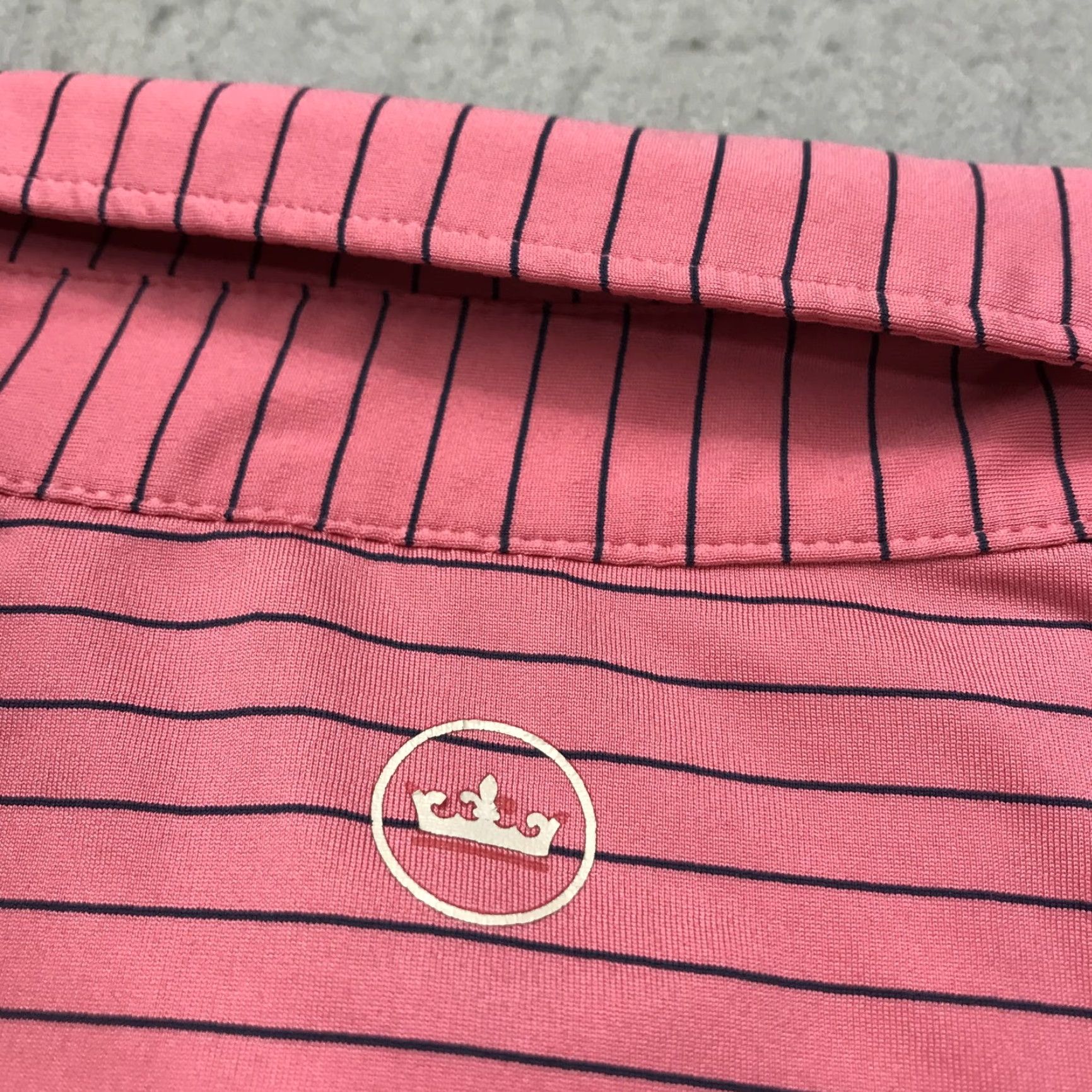 Peter Millar Peter Millar Crown Crafted Polo Shirt Mens 2XL Pink Stretch Crown Crafted Golf Logo polo shirt 2XL Mens Pink Sports Preppy Classic Golf Mens Size US XXL / EU 58 / 5 - 7 Thumbnail