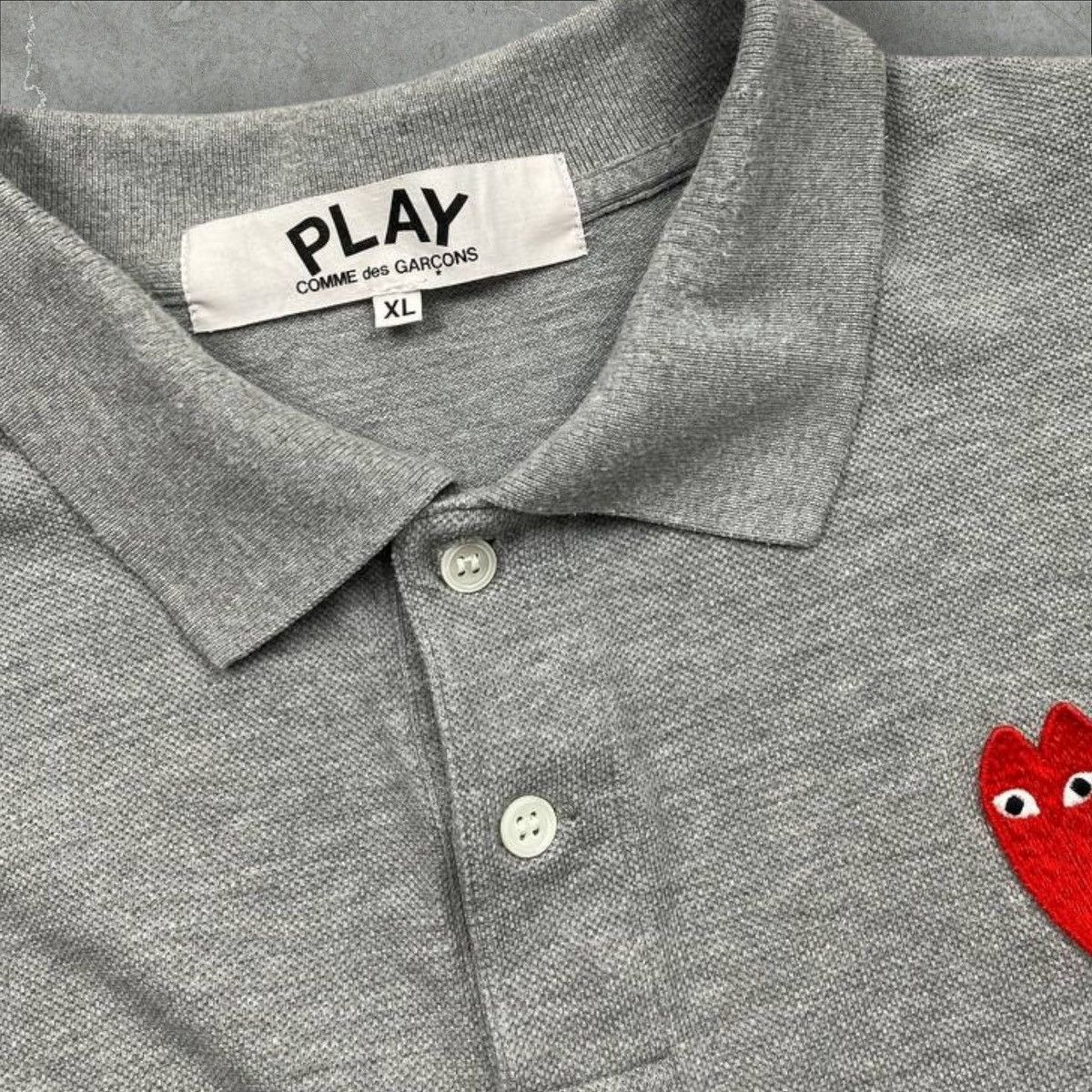 Comme des Garcons Comme des Garcons multi logo archive asia style unisex polo Size US M / EU 48-50 / 2 - 4 Thumbnail