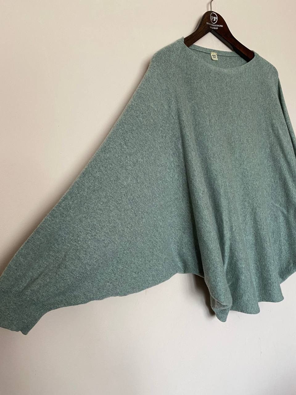 Hermes Hermes Green batwing cashmere knitted sweater top Size S / US 4 / IT 40 - 6 Thumbnail
