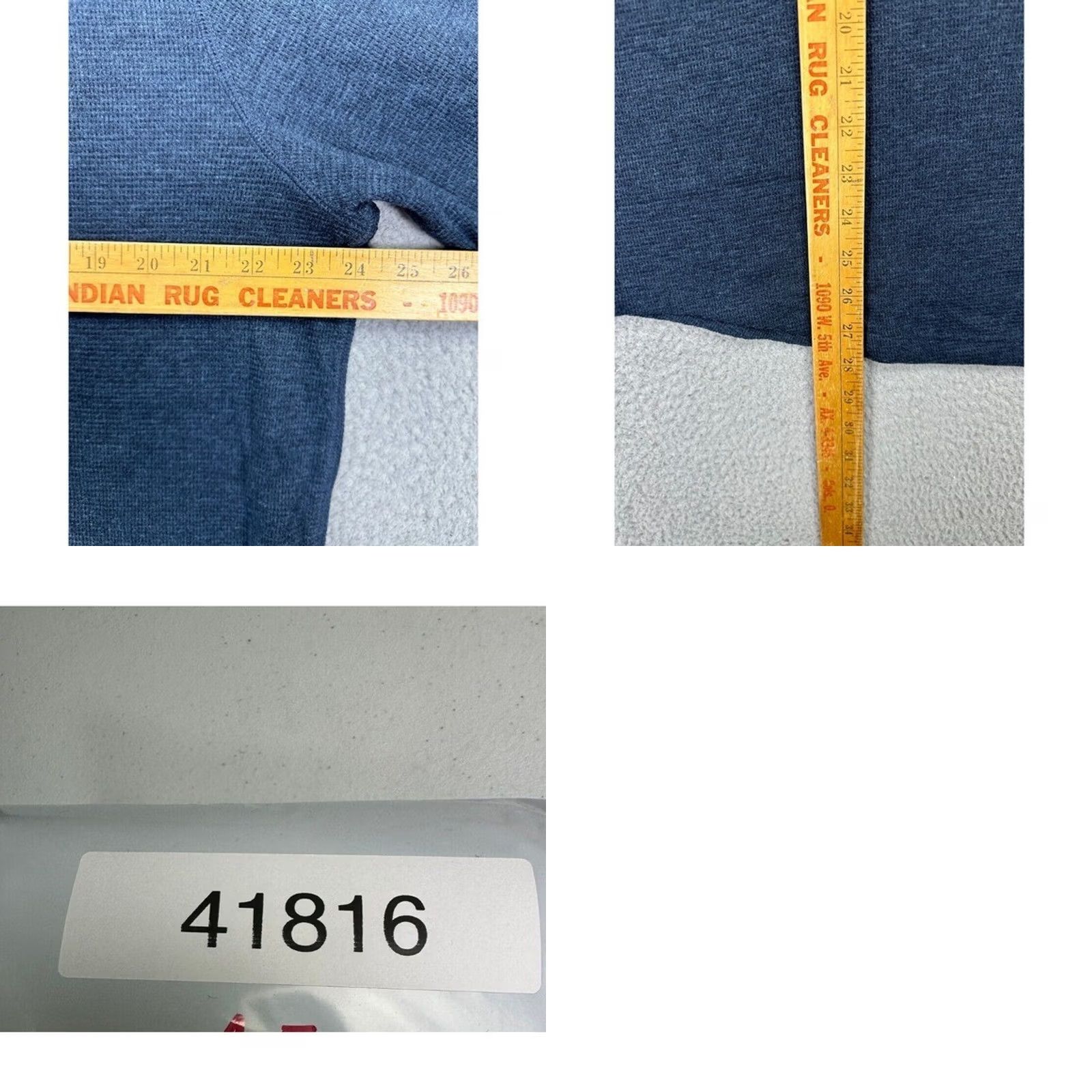 American Eagle Outfitters VINTAGE American Eagle Shirt Mens Large Blue Waffle-Knit Thermal Tee Long Sleeve Crew Neck Cotton Polyester Breathable Size US L / EU 52-54 / 3 - 8 Thumbnail