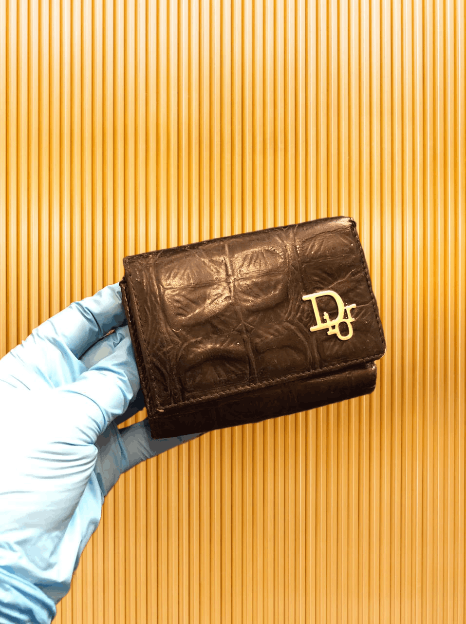 Christian Dior Monsieur Vintage Christian Dior Logo Leather Wallet Size ONE SIZE - 1 Thumbnail