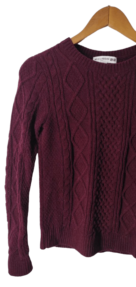 Uniqlo INES DE LA FRESSANGE PARIS X UNIQLO KNITWEAR JACKET Size S / US 4 / IT 40 - 4 Thumbnail
