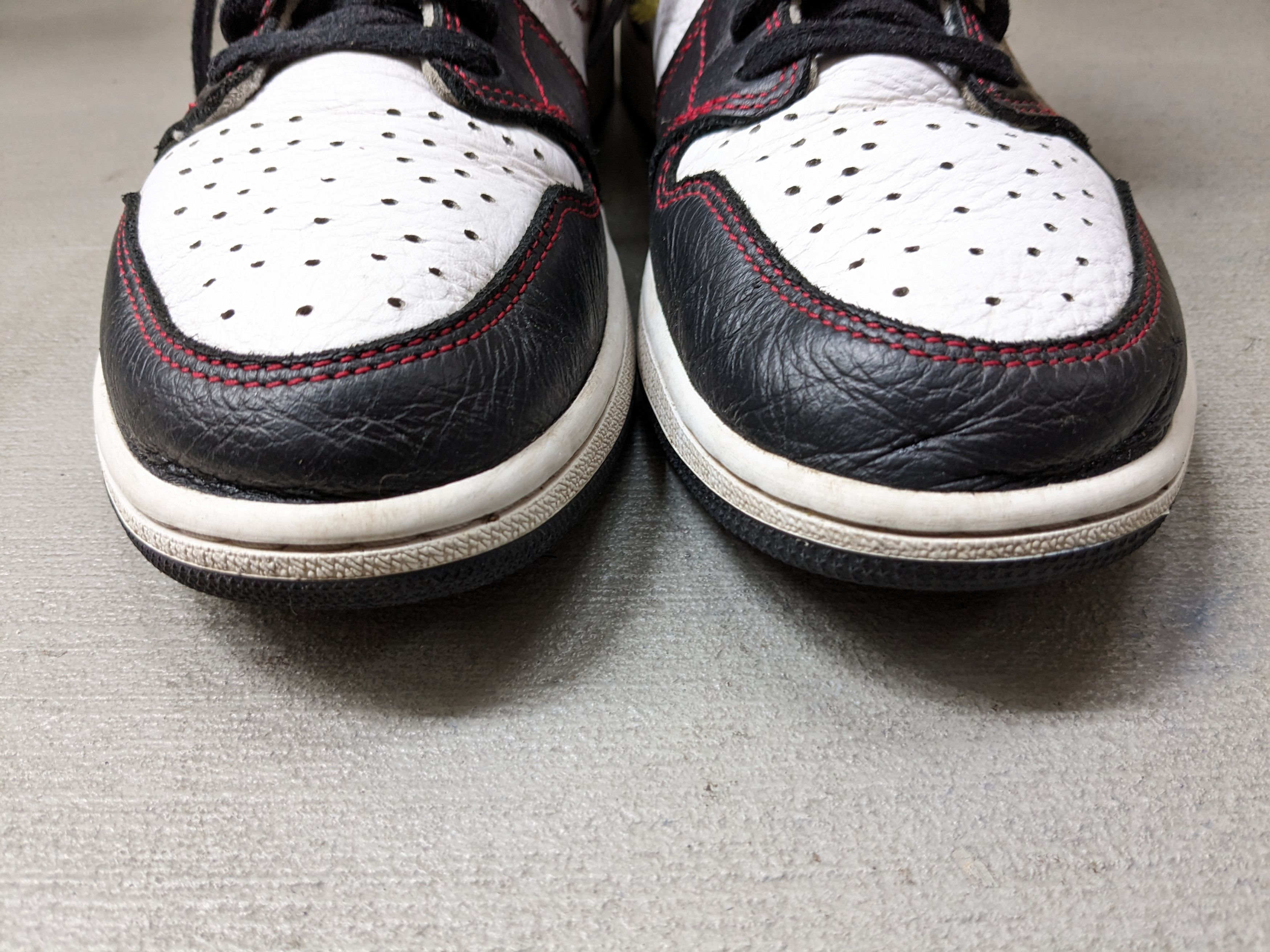 Jordan Brand Nike Air Jordan 1 High Defiant 11 Retro Leather CD6579-071 Size US 11 / EU 44 - 2 Thumbnail