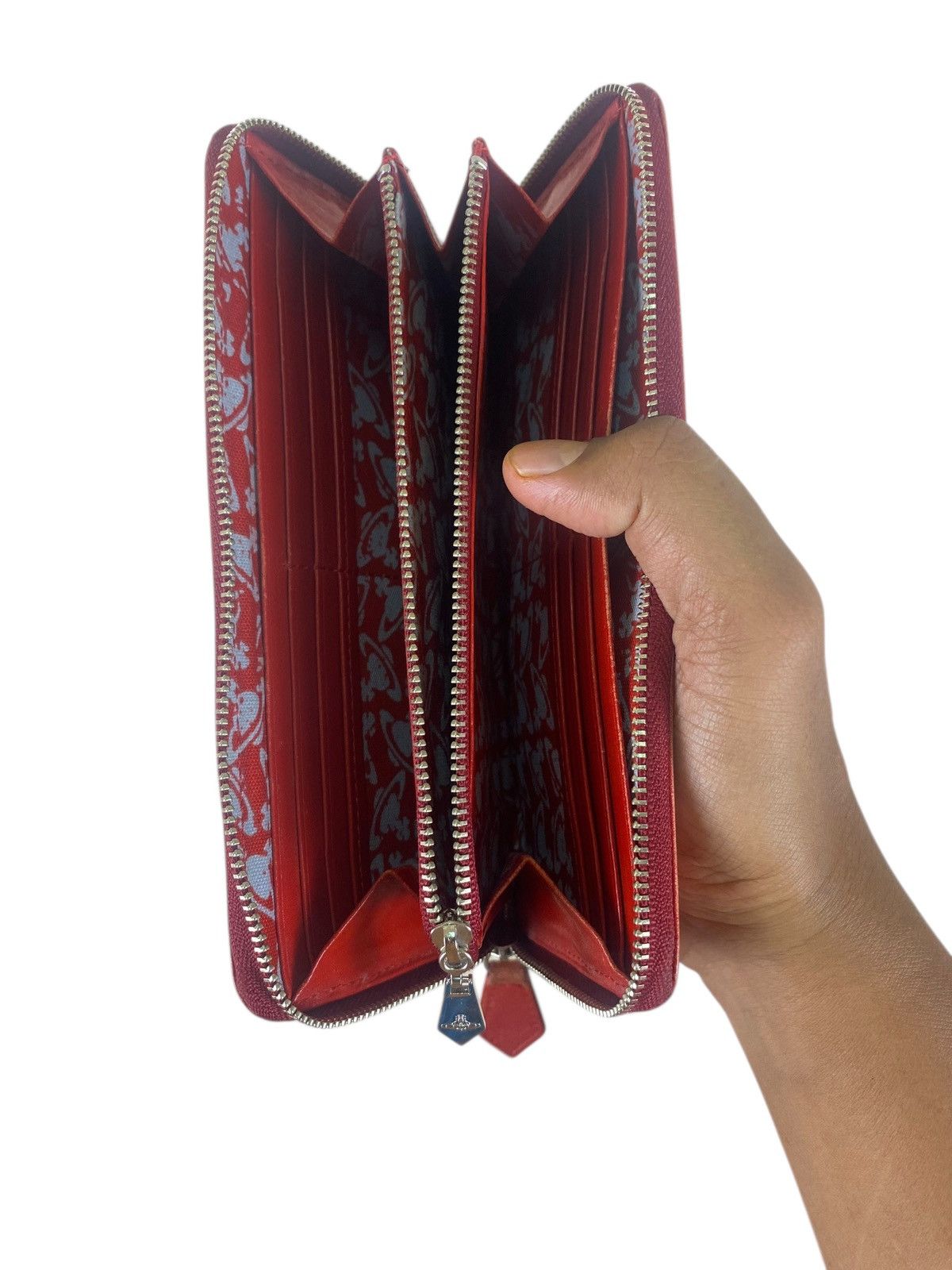 Vivienne Westwood Vivienne Westwood Water Orb Round Zipper Long Wallet Size ONE SIZE - 8 Thumbnail