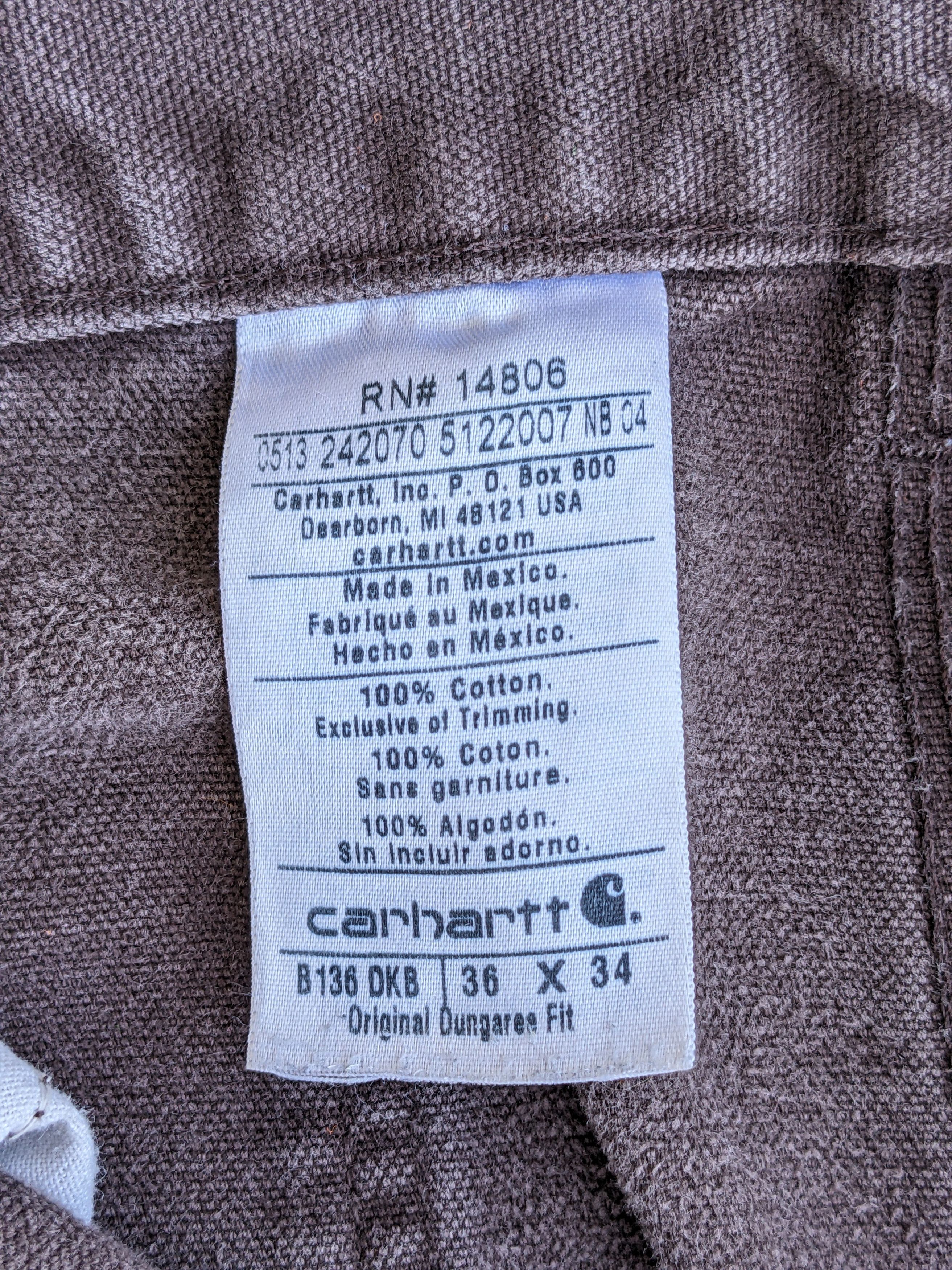 Carhartt × Vintage Vintage Carhartt Double Knee Pants Size US 35 - 11 Thumbnail