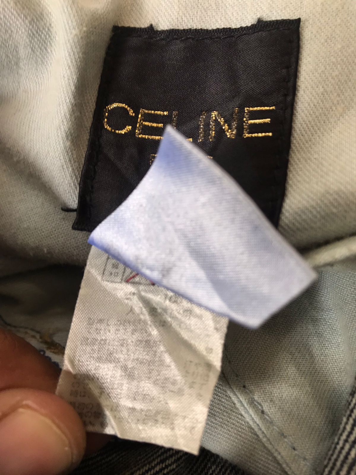 Celine Celine Denim Blue Size US 34 / EU 50 - 4 Thumbnail
