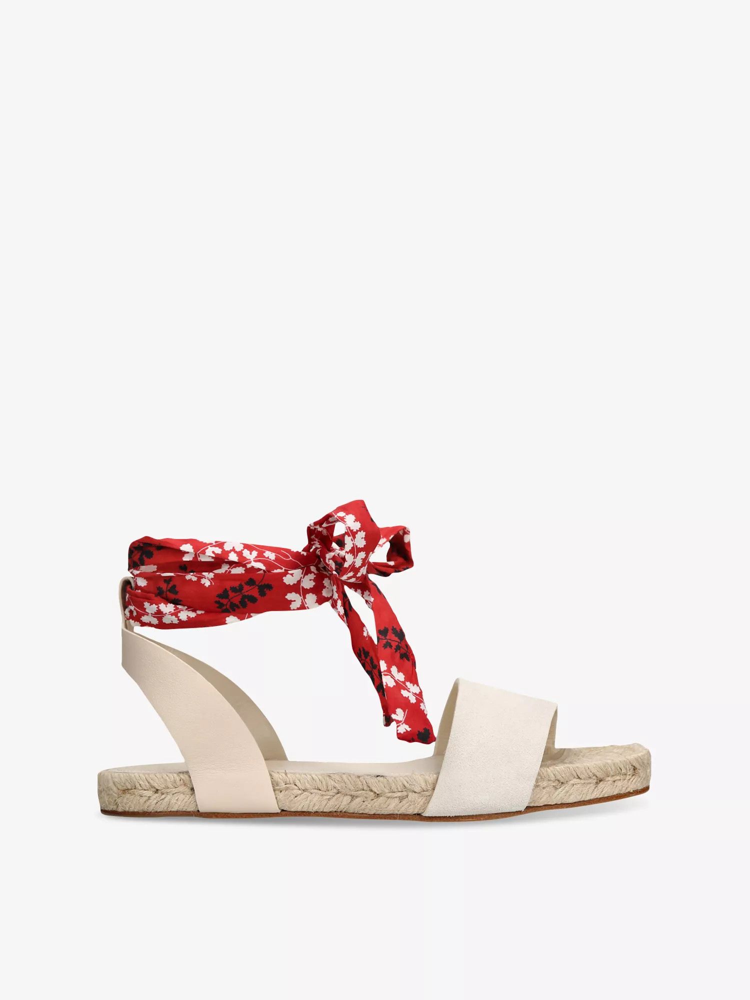 Lanvin o1w1db10226 Domra Suede Espadrille Sandals in Beige Size US 9 / IT 39 - 1 Thumbnail