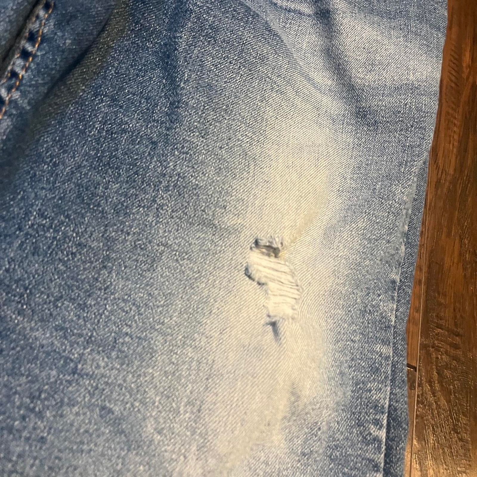 Levi's Vintage 80s Faded and Distressed Levis Jeans Size US 37 - 2 Thumbnail