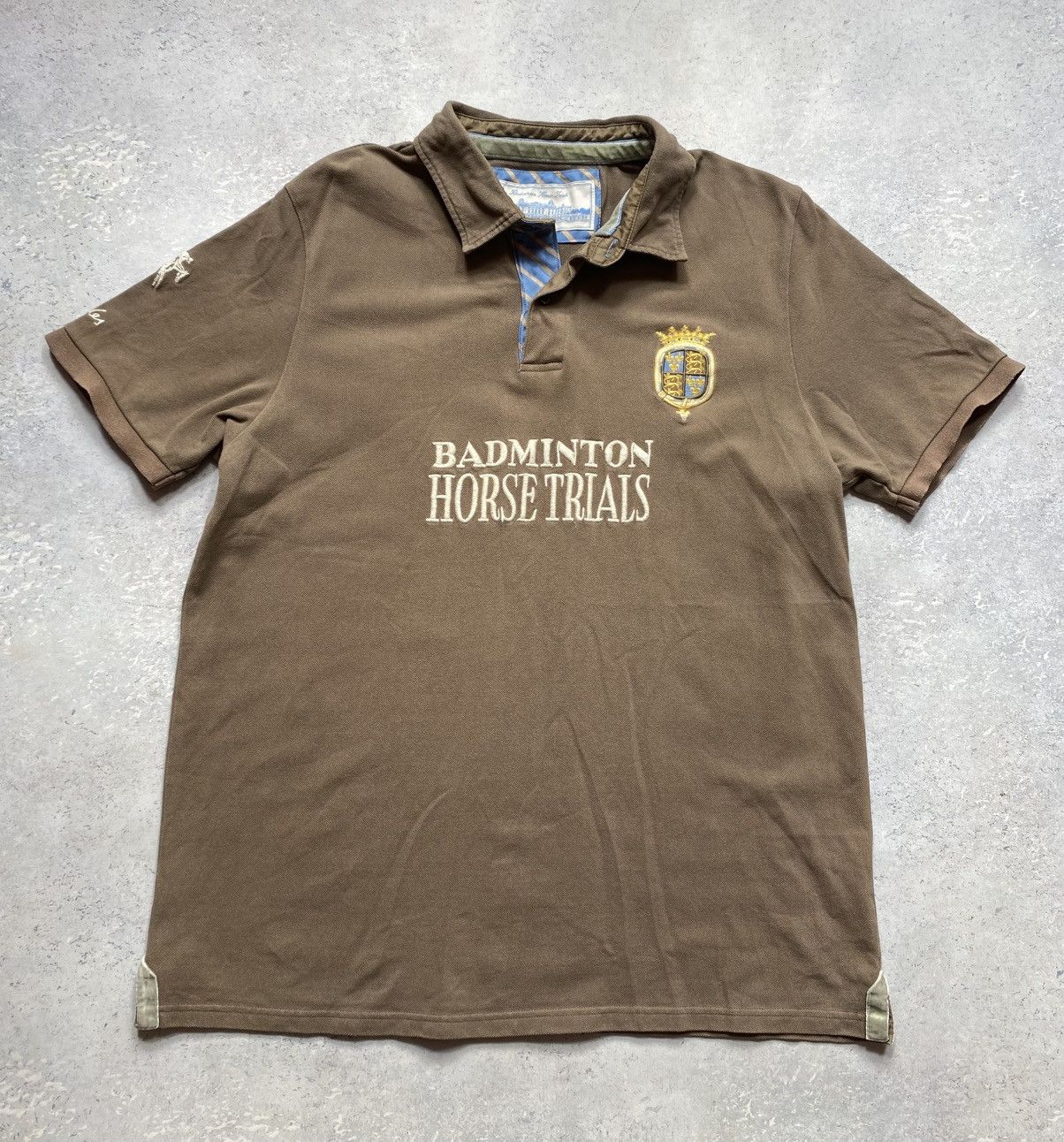 Other Joules Badminton Horse Trials Mens Polo Shirt Size US XL / EU 56 / 4 - 1 Thumbnail