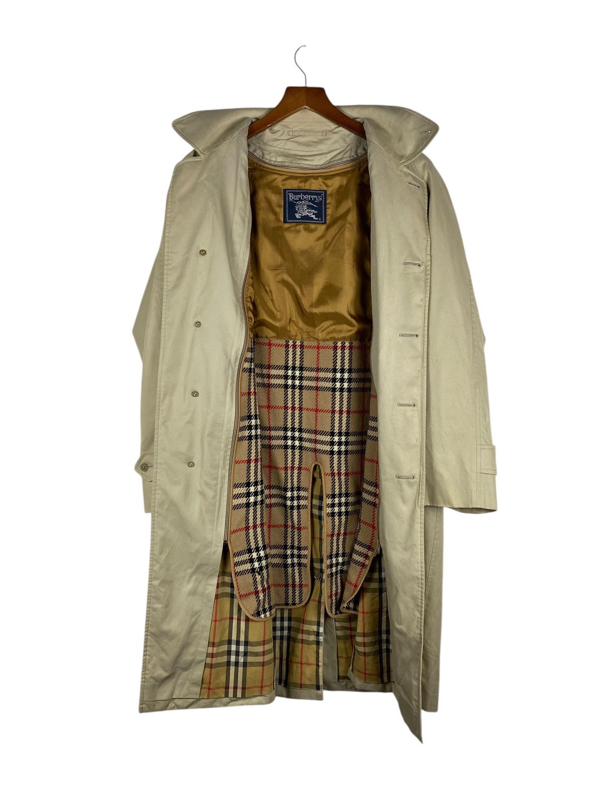 Burberry × Burberry Prorsum Vintage Burberry Novacheck Trench Coat Size US L / EU 52-54 / 3 - 1 Thumbnail
