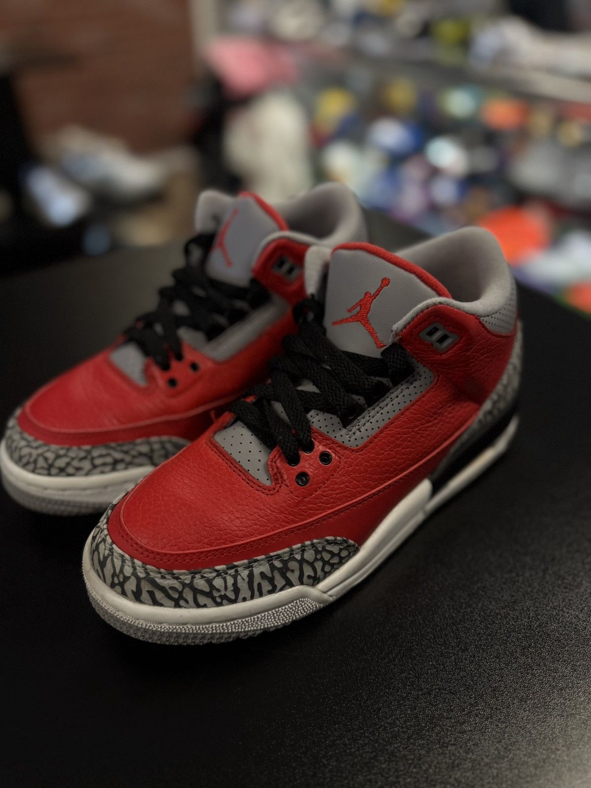 Jordan Brand × Nike Nike Jordan 3 Fire Red SE Size 6Y/7.5W Pre Owned 🧼 Size US 6 / EU 39 - 4 Thumbnail