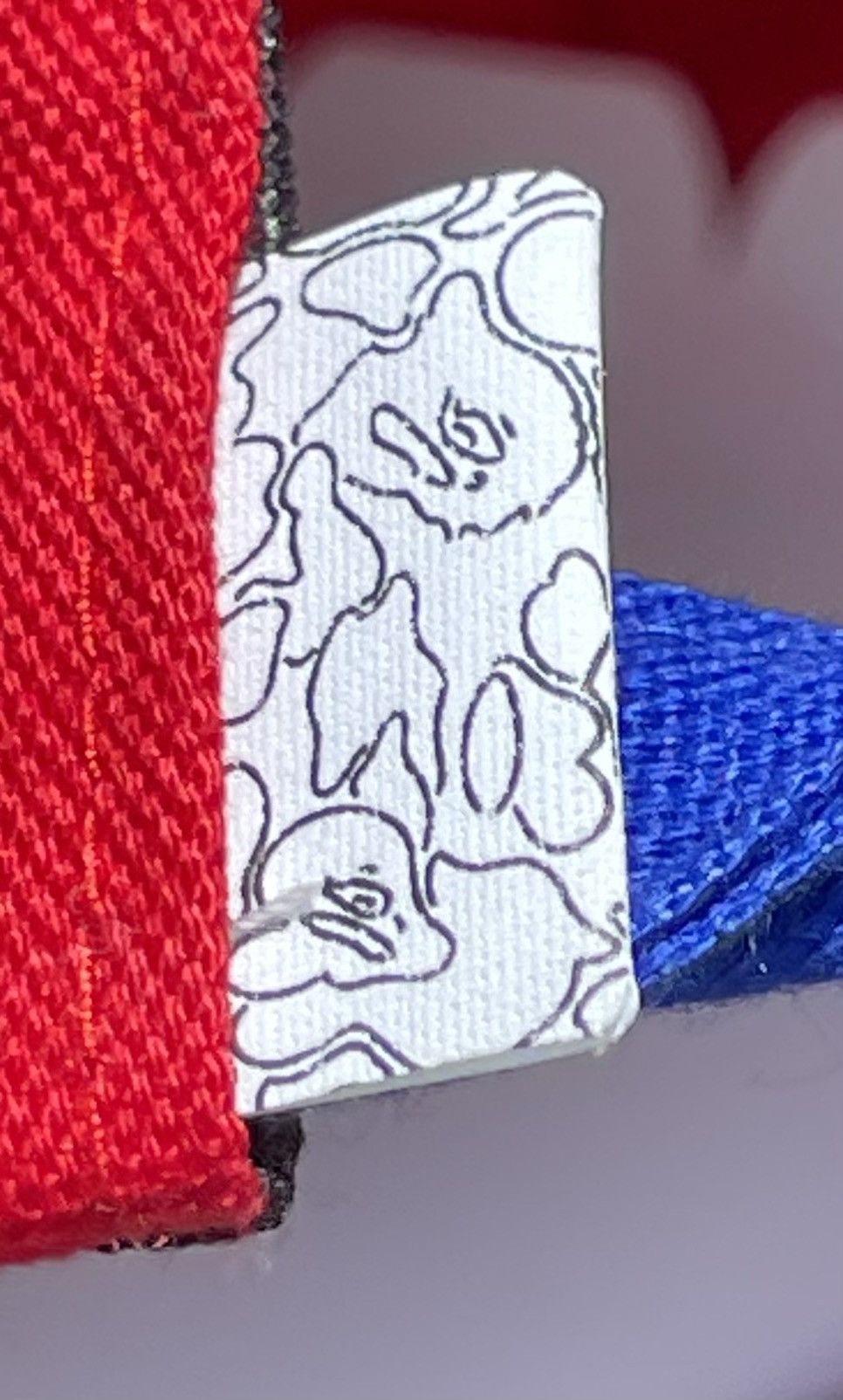 Bape BAPE College Panel Cap (SS22) Red Size ONE SIZE - 15 Thumbnail
