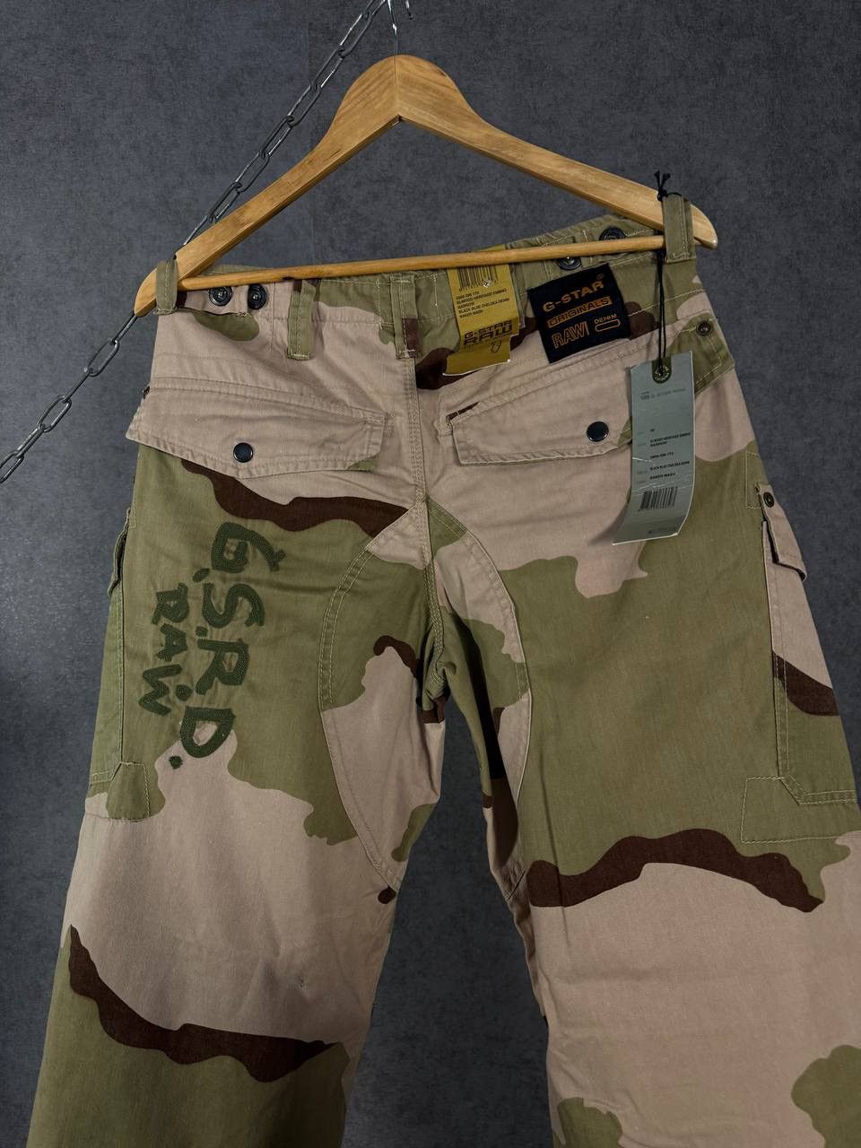 G-Star G Star camo designer vintage cargo pants Size US 30 / EU 46 - 11 Thumbnail
