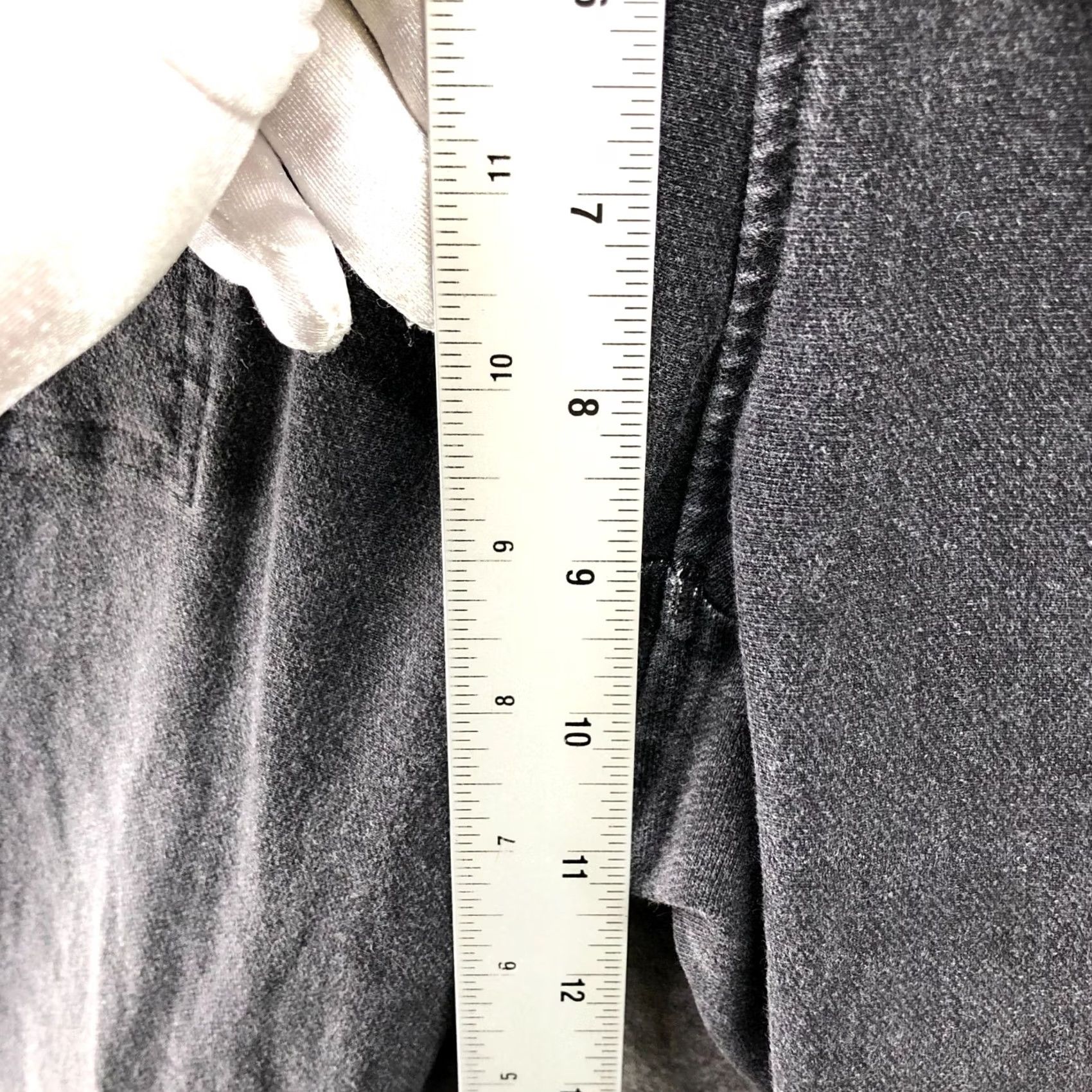 Uniqlo VINTAGE Uniqlo Denim Jersey Tapered Pants Womens XS Drawstring Pull On Washed Black Size XS / US 0-2 / IT 36-38 - 6 Thumbnail