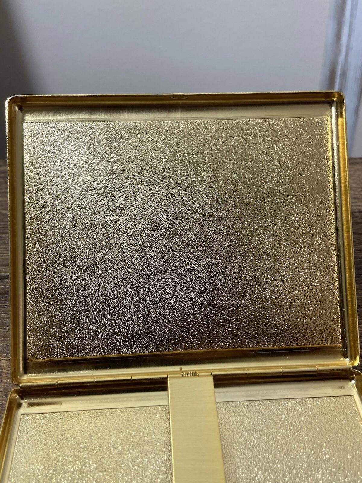 MCM MCM Germany Black Leather Gold Metal Cigarette Card Case Size ONE SIZE - 10 Thumbnail