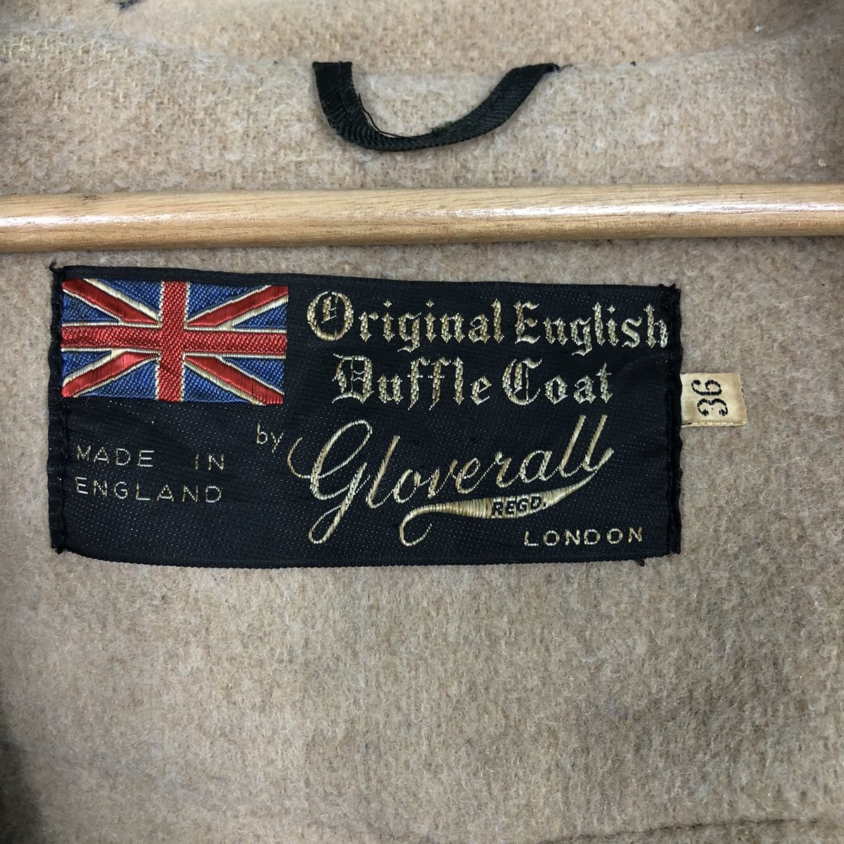 Gloverall 📌Vintage Duffle Wool Jacket Gloverall Made in England Size US M / EU 48-50 / 2 - 18 Thumbnail