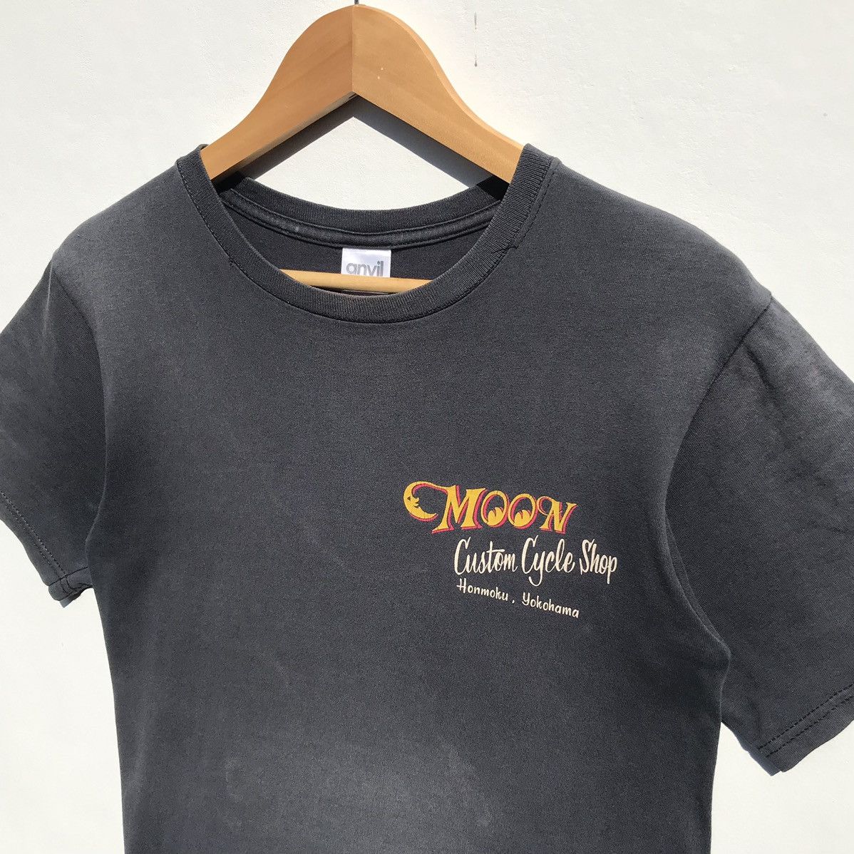 Japanese Brand Vintage Moon Eyes Custom Cycle Shop Shirt Moon Eyes Size US S / EU 44-46 / 1 - 8 Thumbnail