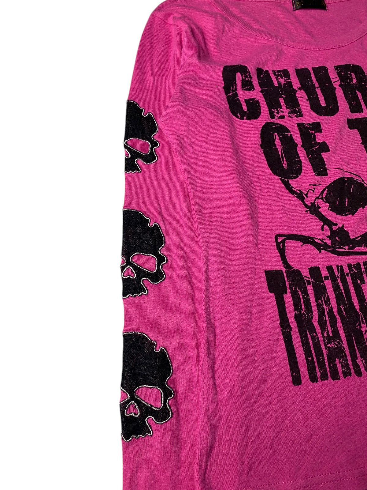 Hysteric Glamour 2000's M.K.R Poem Skull Longsleeve Size US M / EU 48-50 / 2 - 5 Thumbnail