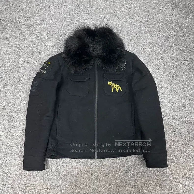 Fendi Fendi Fur collar little monster jacket Size US S / EU 44-46 / 1 - 1 Thumbnail