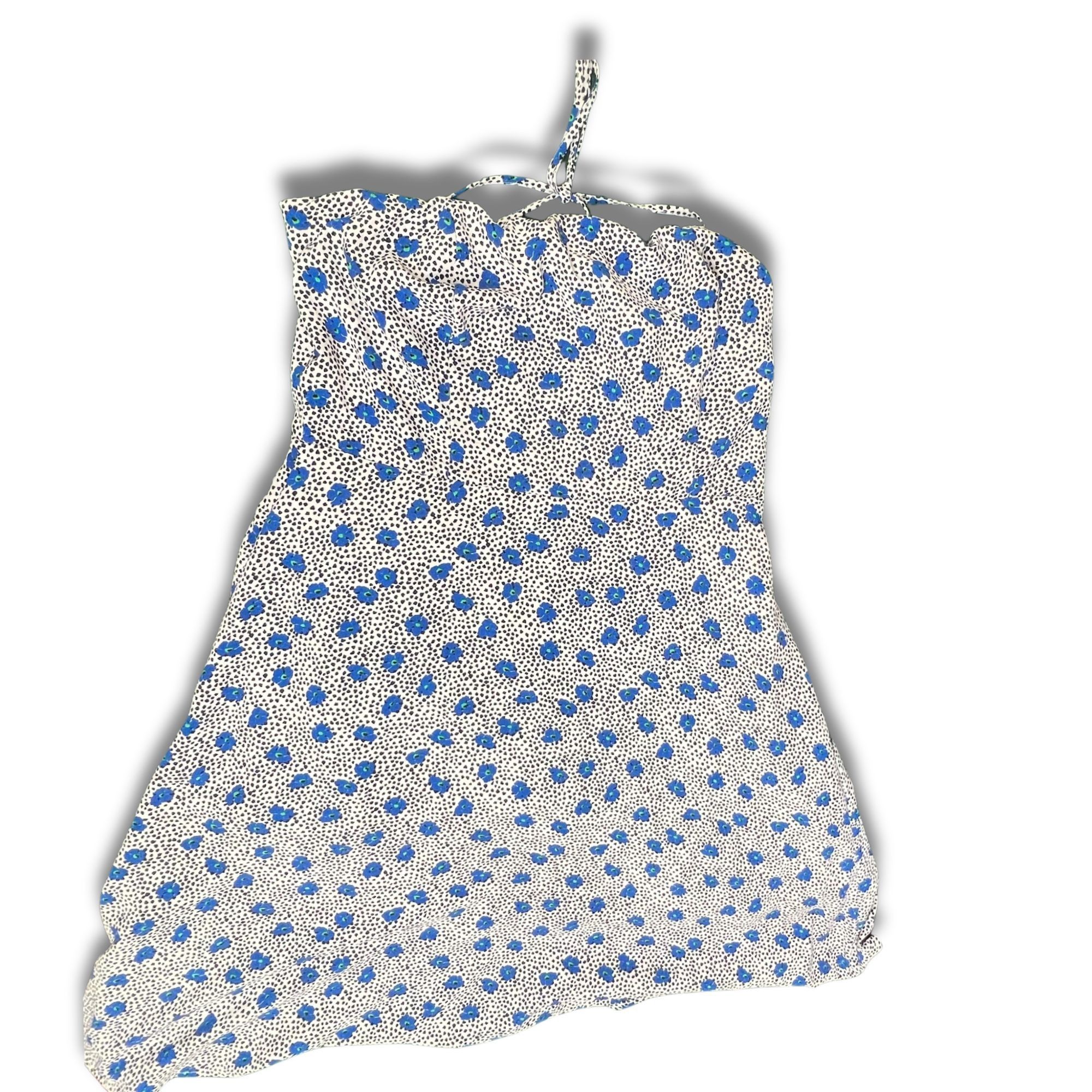 Other Davi & Dani Floral-Print Halter-Neck Dress Size Medium Women Size M / US 6-8 / IT 42-44 - 3 Thumbnail