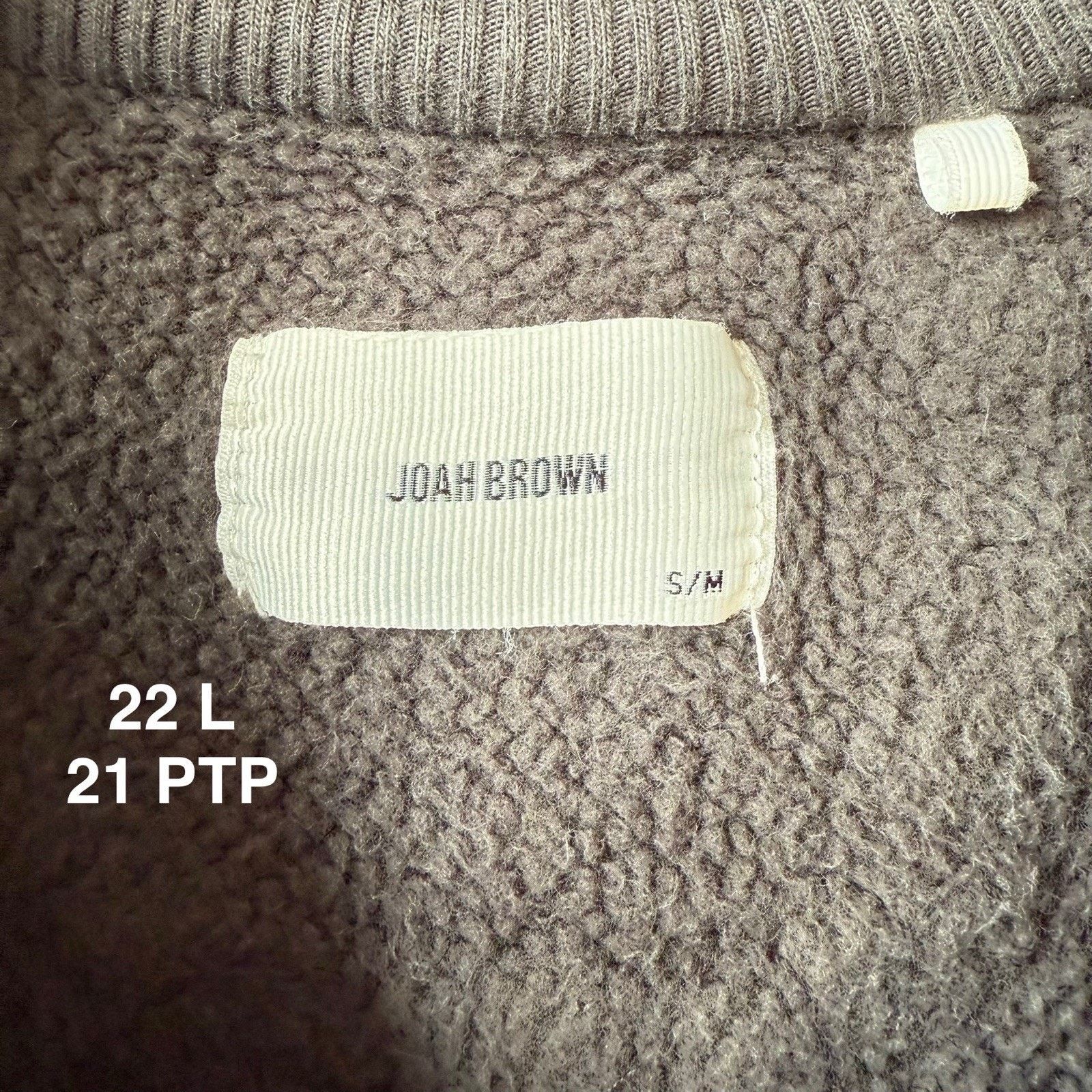Other Joah Brown Half Zip Pullover Women's Small Black Heavy Size S / US 4 / IT 40 - 7 Thumbnail