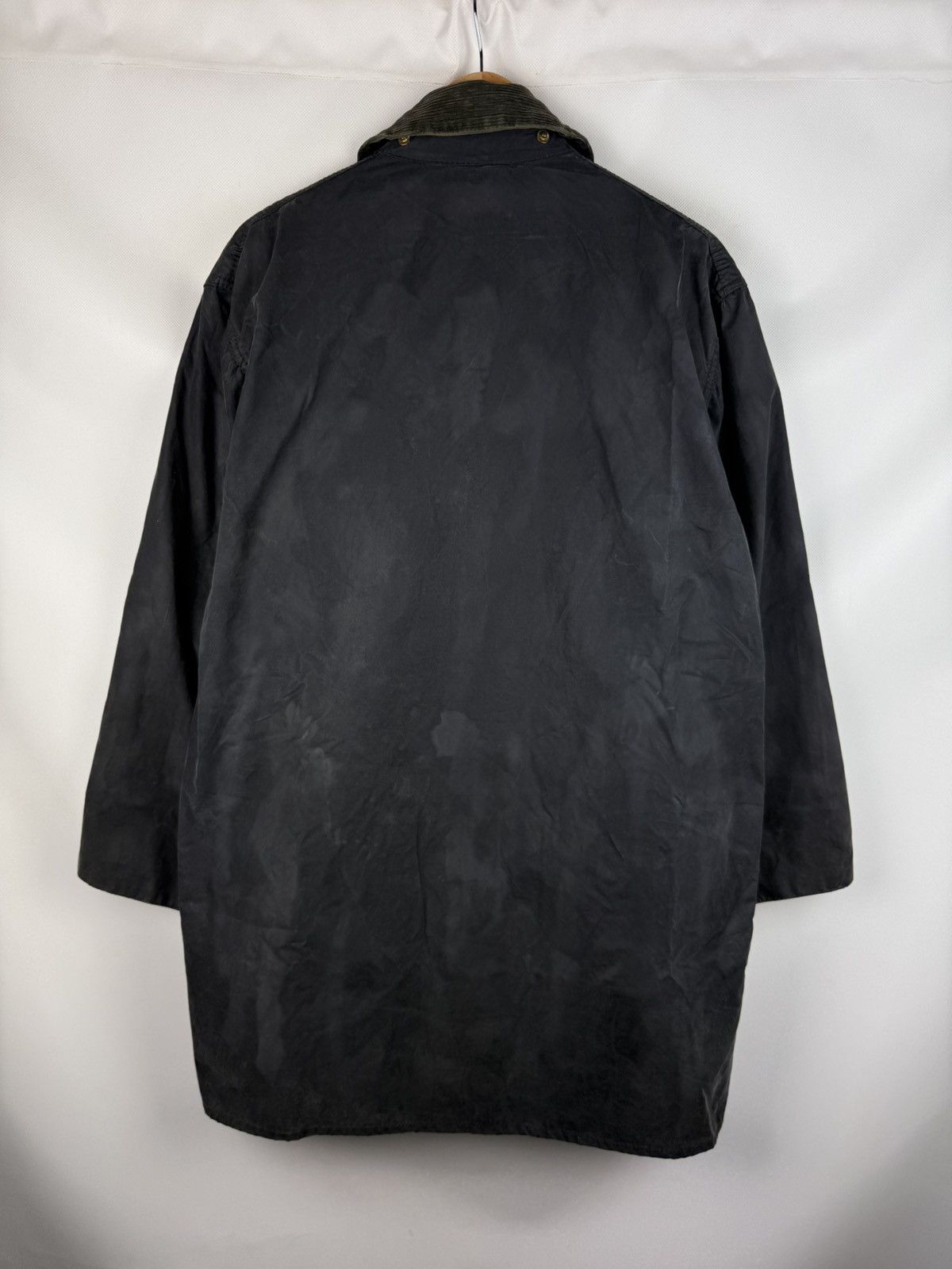 Barbour Barbour A205 Border Vintage Wax Waxed Cotton Hunting Jacket Size US XL / EU 56 / 4 - 12 Thumbnail