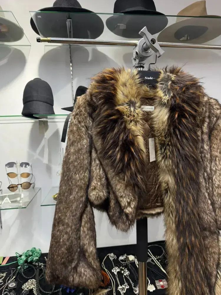 Dries Van Noten Dries van Noten Fur Scarf-2505 Size ONE SIZE - 2 Thumbnail