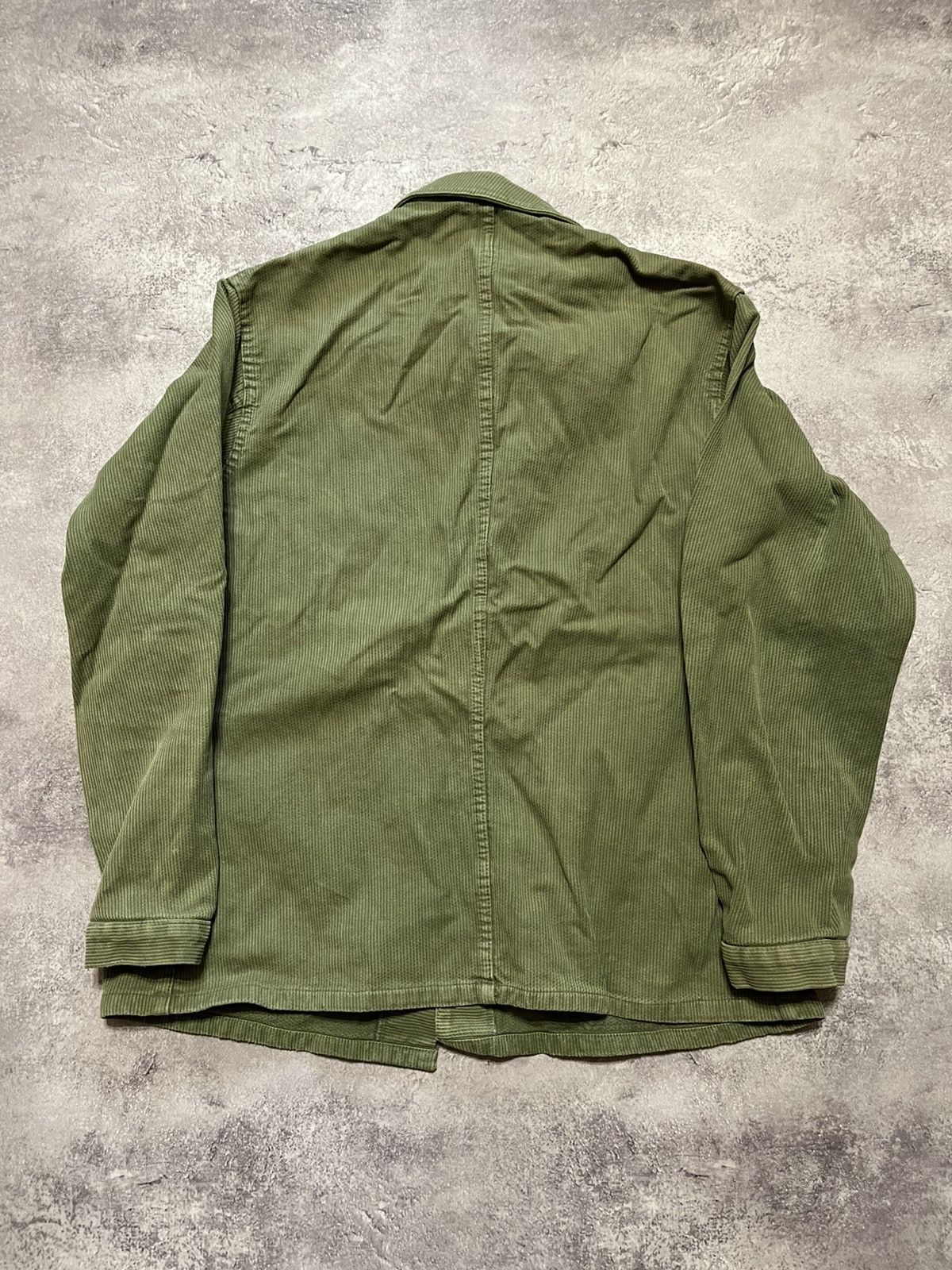 Vintage Vintage Streule's Olive Green Corduroy Chore Jacket Size US L / EU 52-54 / 3 - 2 Thumbnail