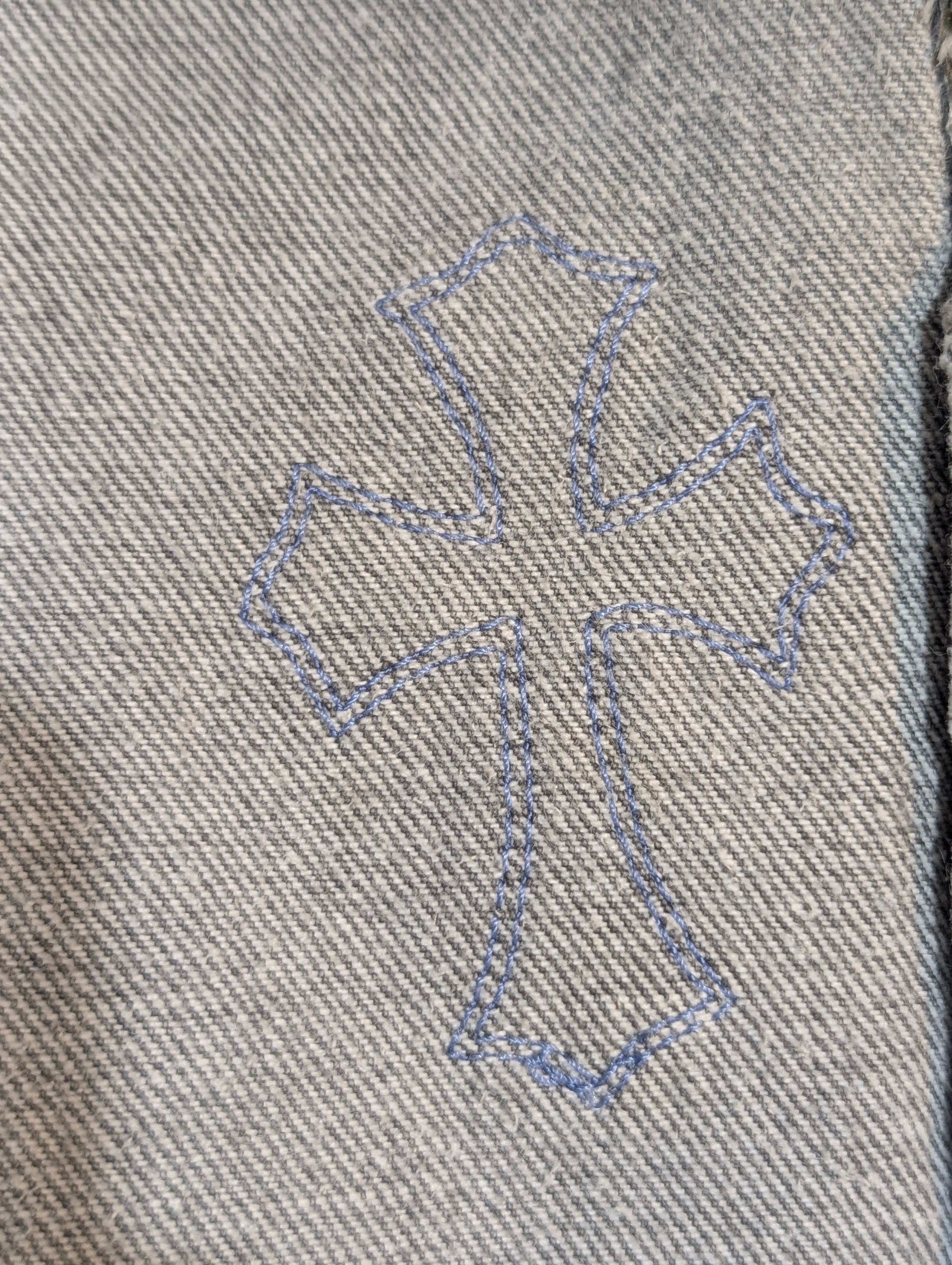 Chrome Hearts Levi's Cross Patch New York City Jeans Size US 40 / EU 56 - 24 Thumbnail
